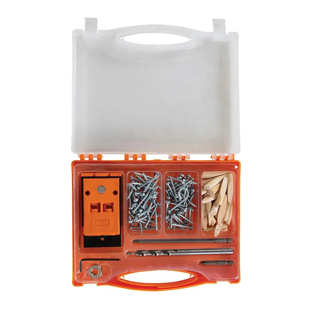 Triton Double Mini Pocket-Hole Jig Set 8pce T2PHJS 425553 White Rose Tools