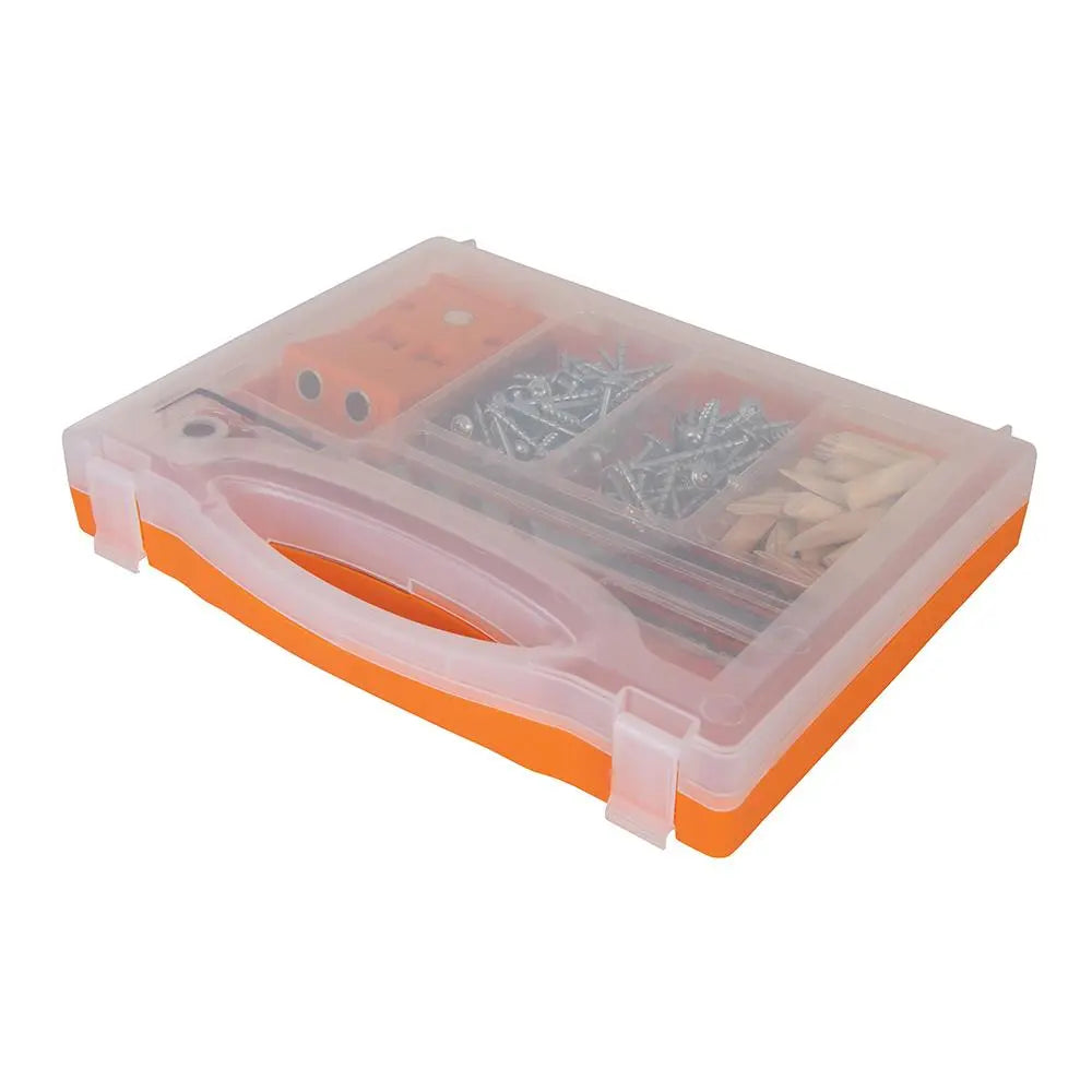 Triton Double Mini Pocket-Hole Jig Set 8pce T2PHJS 425553 White Rose Tools