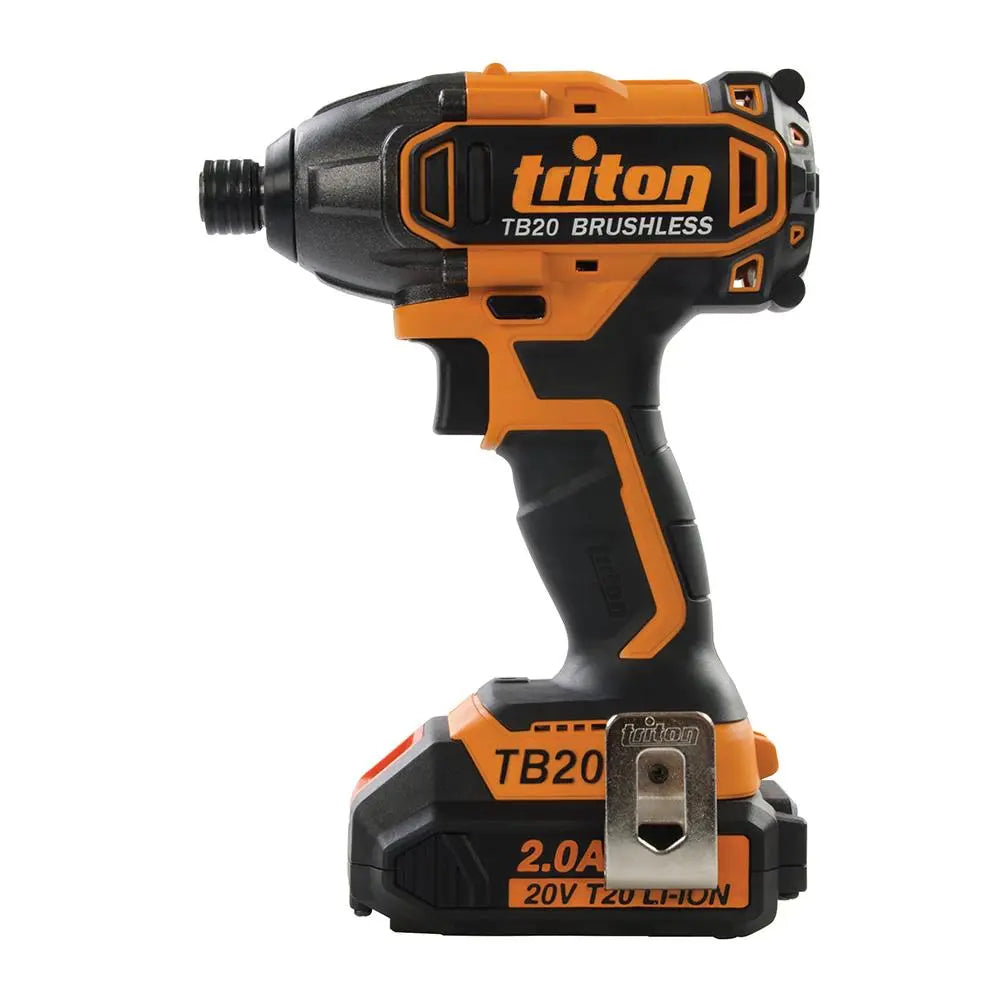 Triton T20 Brushless Impact Driver 20V T20IDBL 370518 White Rose Tools