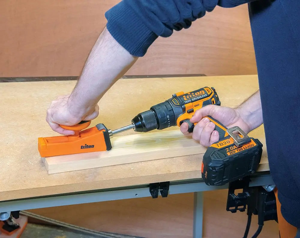 Triton T3 Handy Pocket-Hole Jig 3/4" (19mm) T3PHJ 376107 White Rose Tools