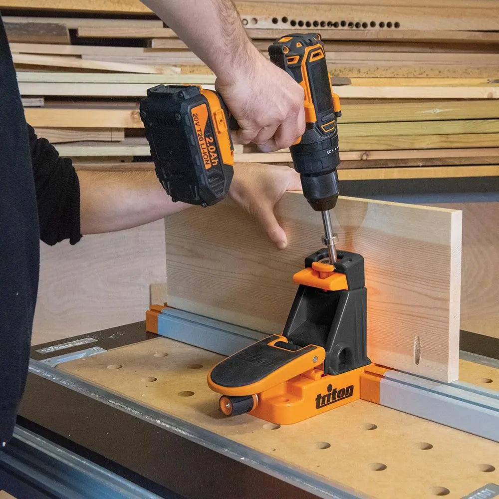 Triton T6 Pocket-Hole Jig Master Set 12pce T6PHJM 785243 White Rose Tools