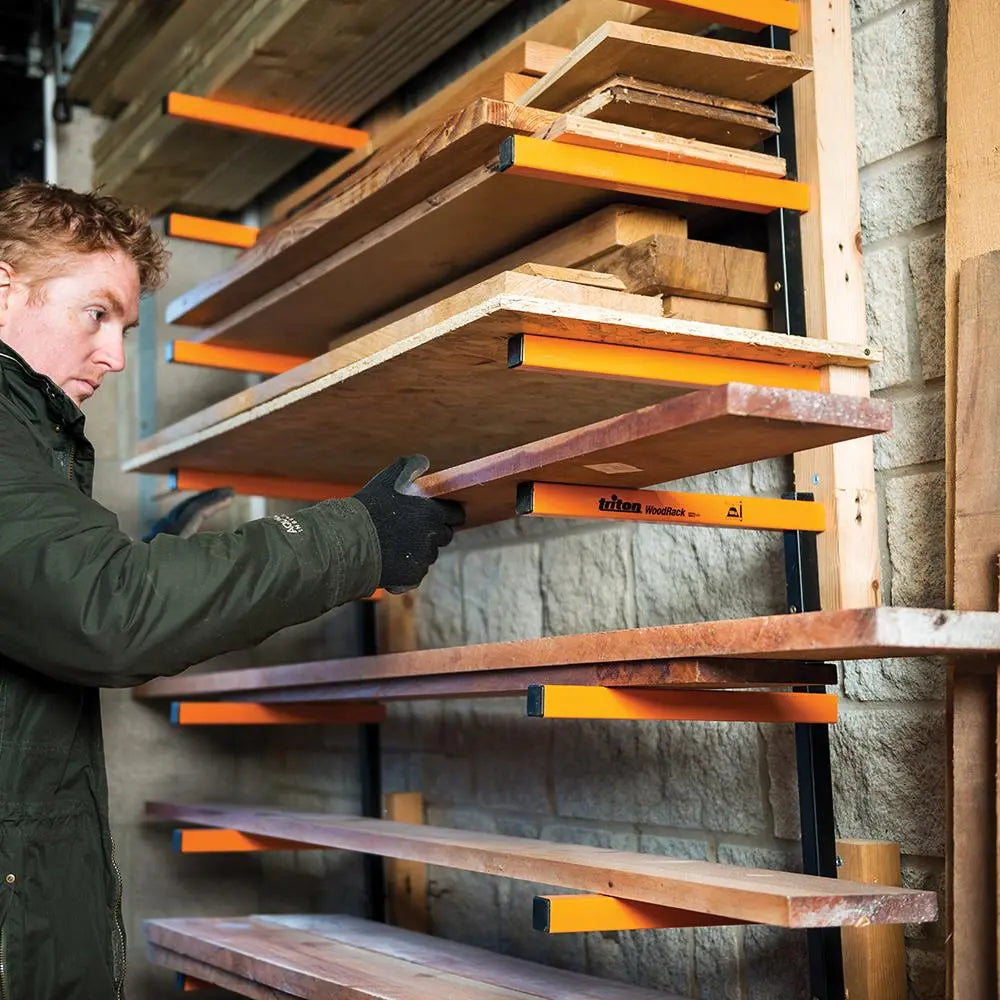 Triton WoodRack Storage System WRA001 330190  White Rose Tools
