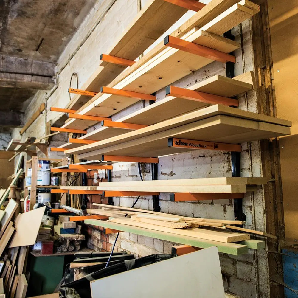 Triton WoodRack Storage System WRA001 330190  White Rose Tools