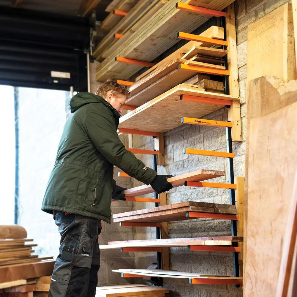 Triton WoodRack Storage System WRA001 330190  White Rose Tools