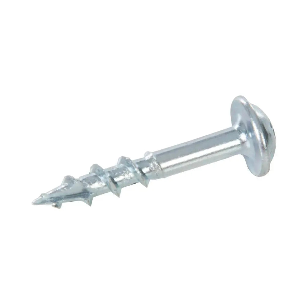 Triton Zinc Pocket Hole Screws Washer Head Coarse - Choose Size  White Rose Tools