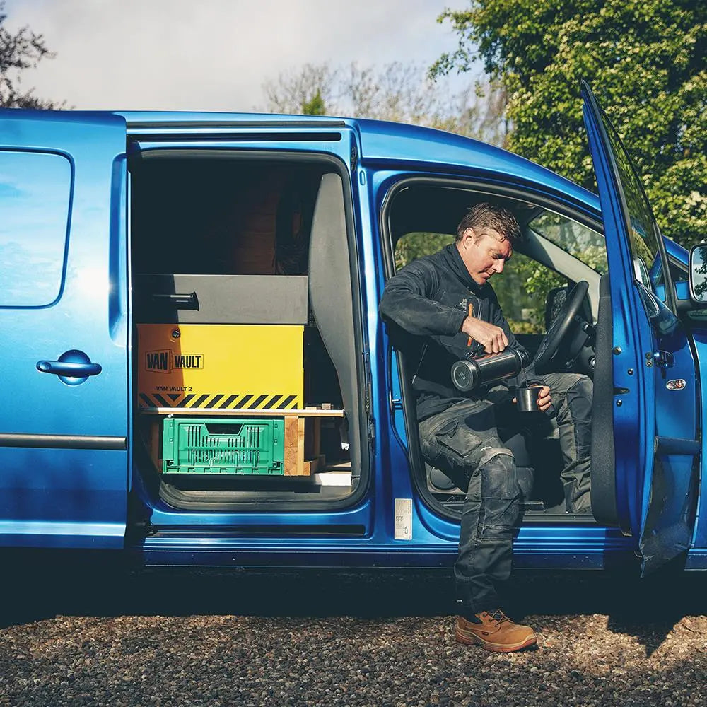 Van Vault 2 Secure Tool Storage Box 48kg 930 x 530 500mm S10810 White Rose Tools