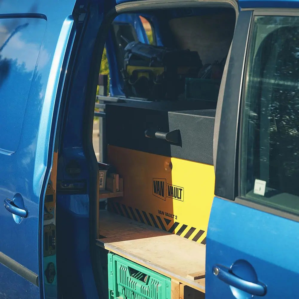 Van Vault 2 Secure Tool Storage Box 48kg 930 x 530 500mm S10810 White Rose Tools