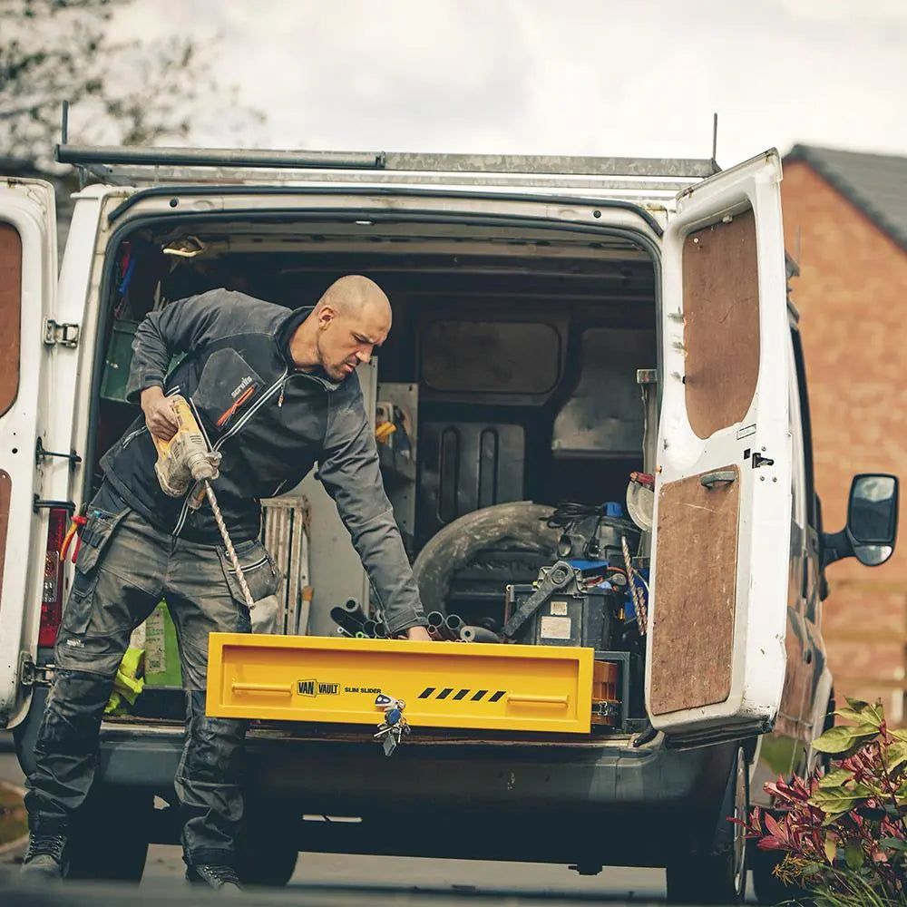 Van Vault Slim Slider 1000 x 1200 227mm S10880  White Rose Tools