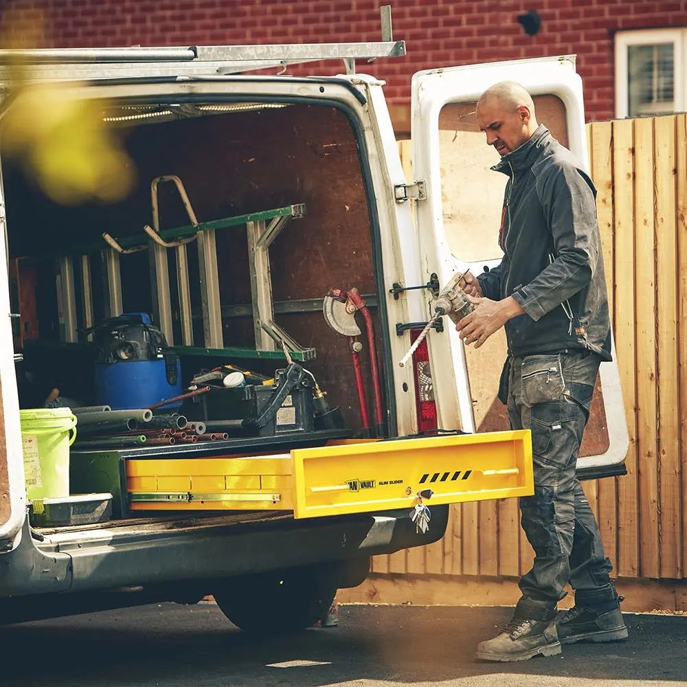 Van Vault Slim Slider 1000 x 1200 227mm S10880  White Rose Tools