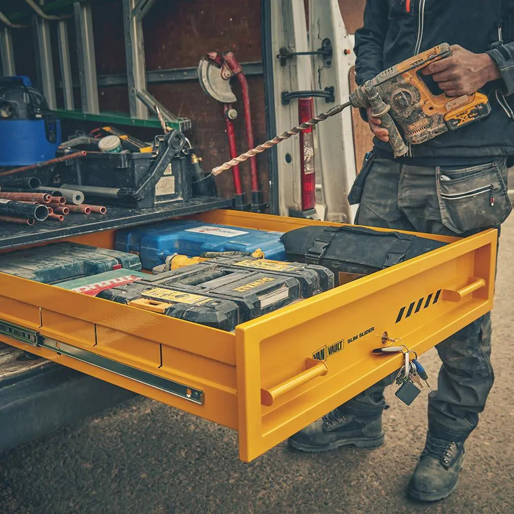 Van Vault Slim Slider 1000 x 1200 227mm S10880  White Rose Tools