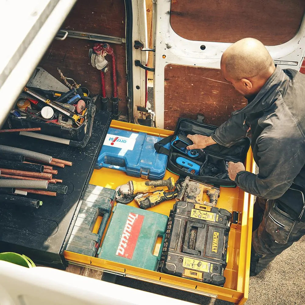 Van Vault Slim Slider 1000 x 1200 227mm S10880  White Rose Tools