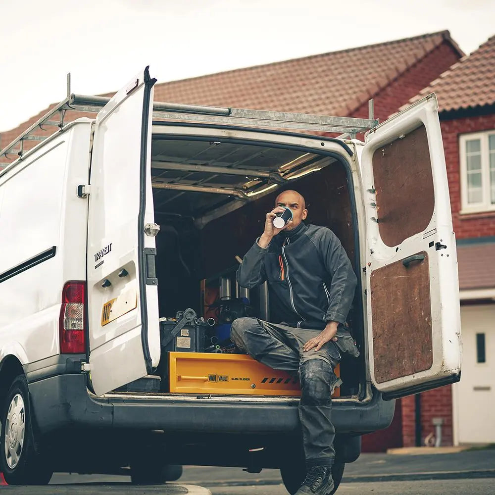 Van Vault Slim Slider 1000 x 1200 227mm S10880  White Rose Tools