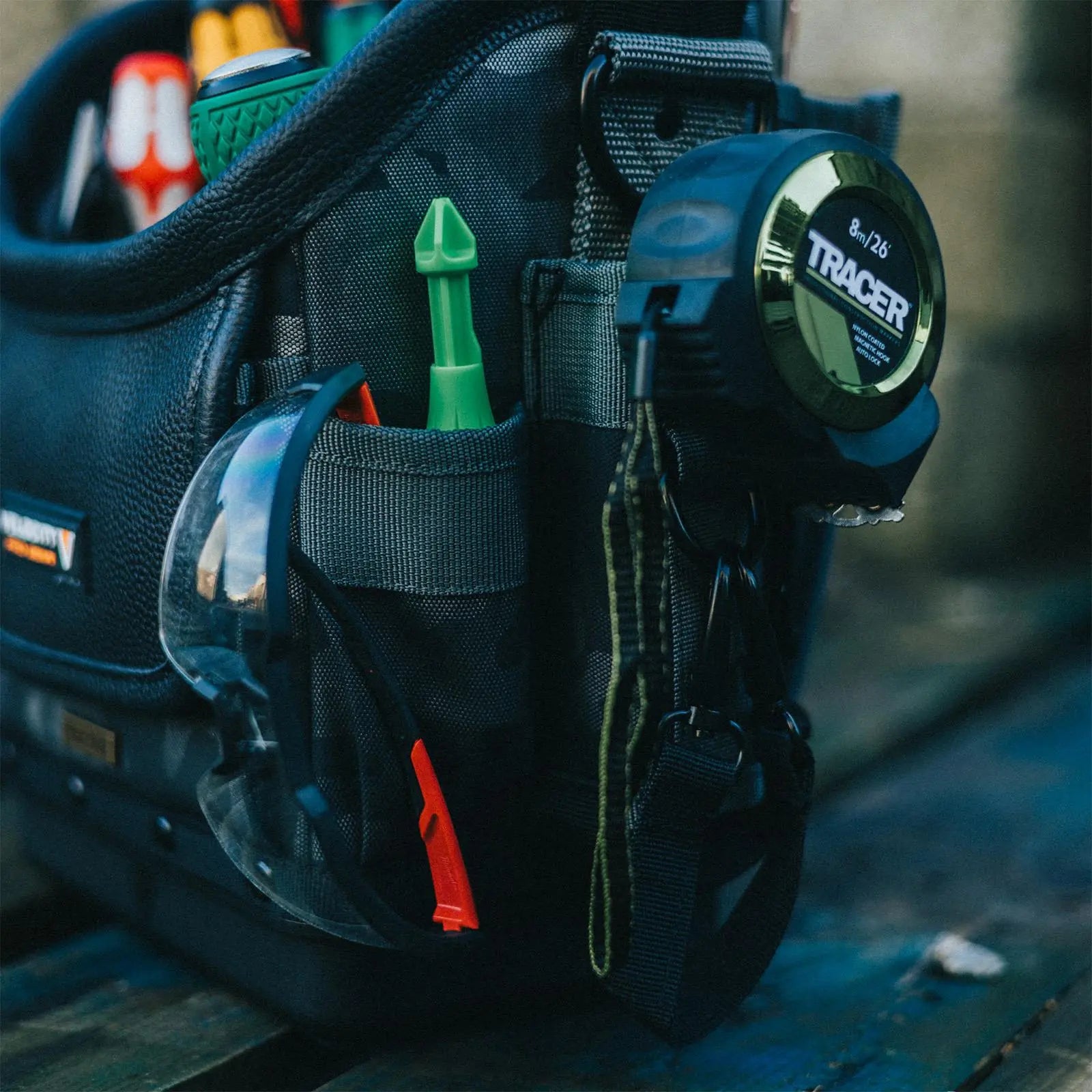 Velocity Rogue 1.0 Open Tote Camo VR-1809 White Rose Tools