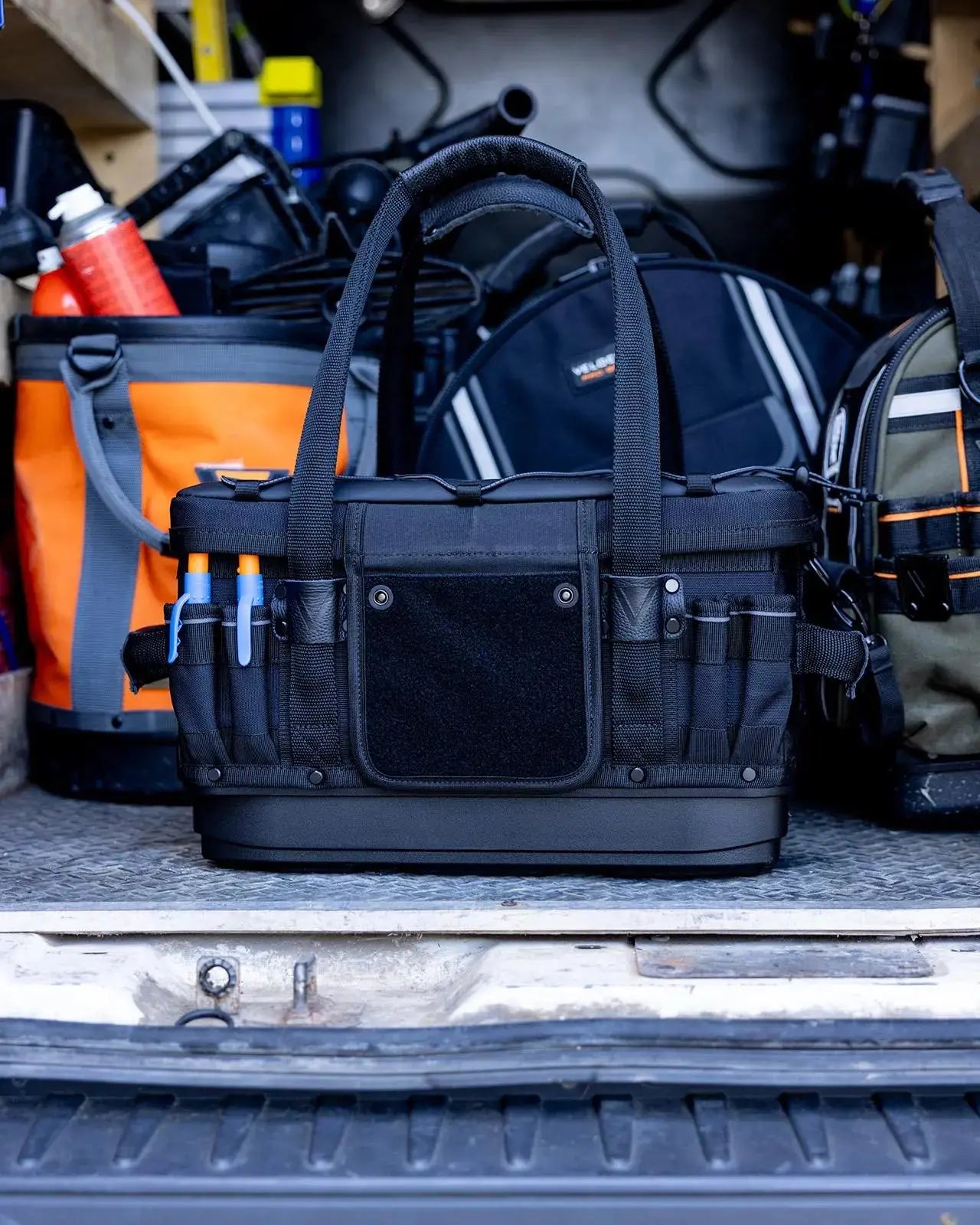 Velocity Rogue 100 Press Bag Shadow Black Connect Compatible PB-100-B White Rose Tools