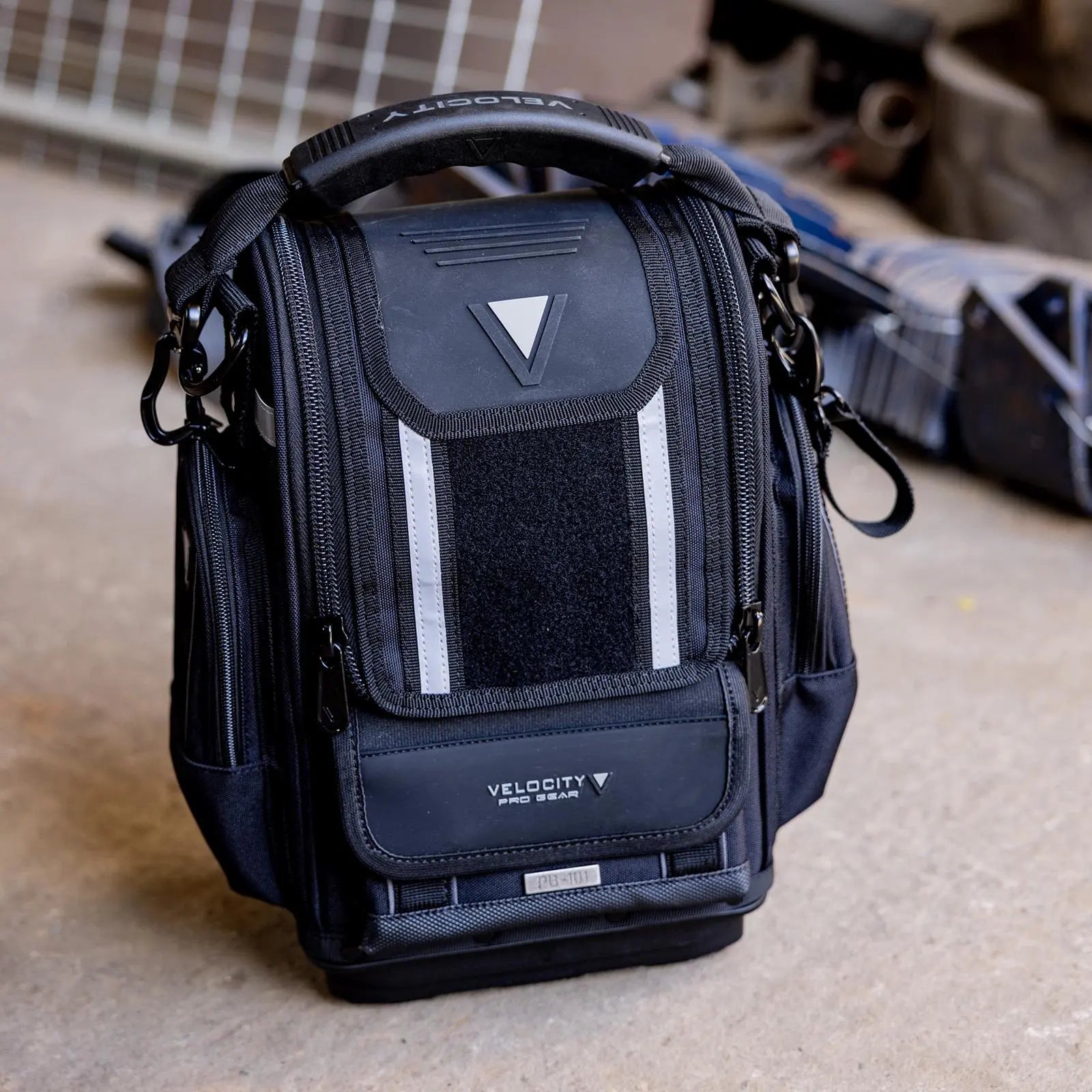 Velocity Rogue 101 XS Press Tool Bag Shadow Black PB-101-B White Rose Tools