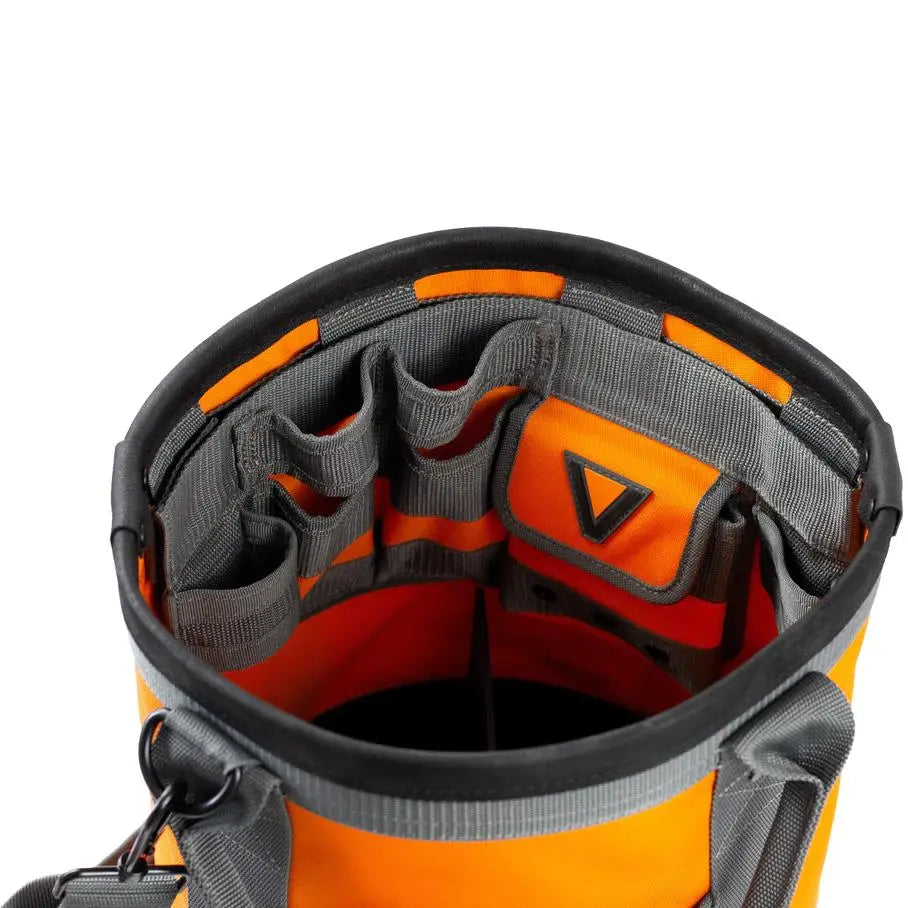 Velocity Rogue 2.5 Bucket Bag Orange VR-2809 White Rose Tools