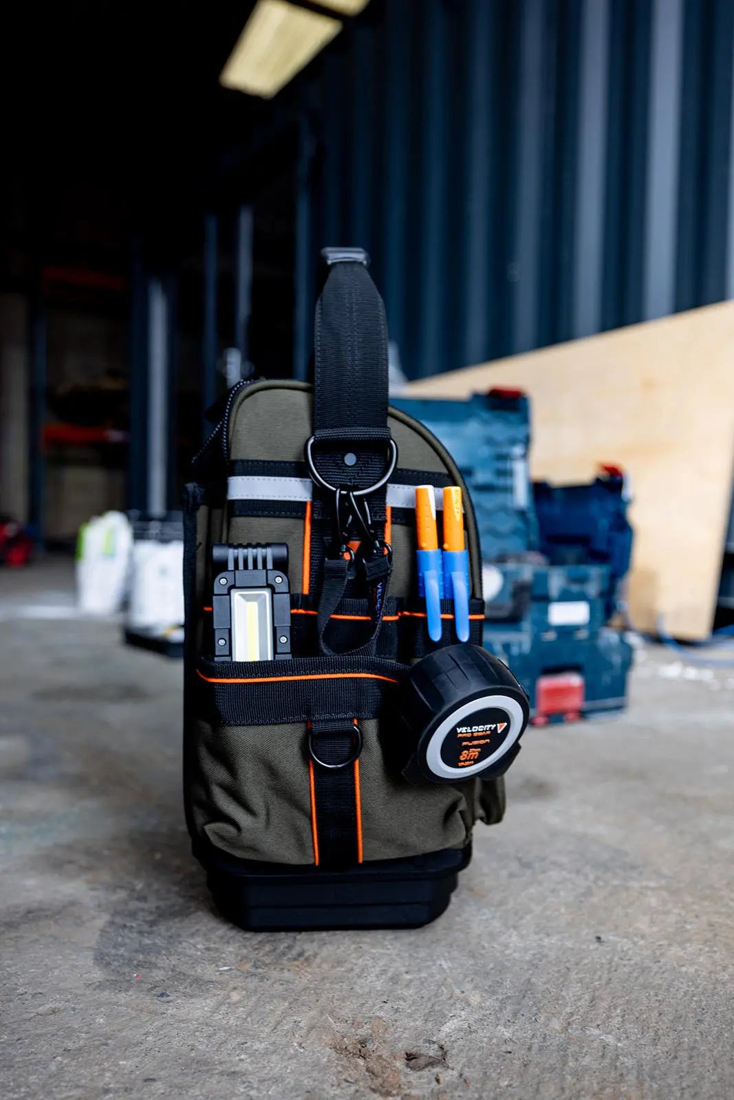 Velocity Rogue 20XL Service Bag Ranger Green Connect Compatible SB-20XL-G White Rose Tools