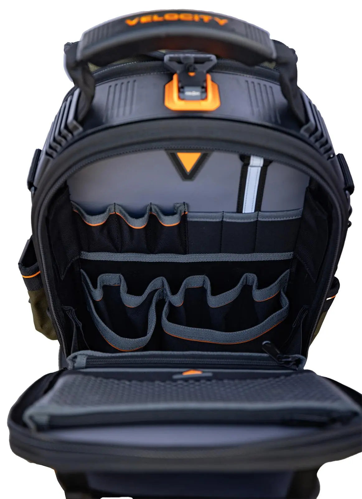 Velocity Rogue 45 Backpack Black Connect Compatible BP-45-B-C White Rose Tools