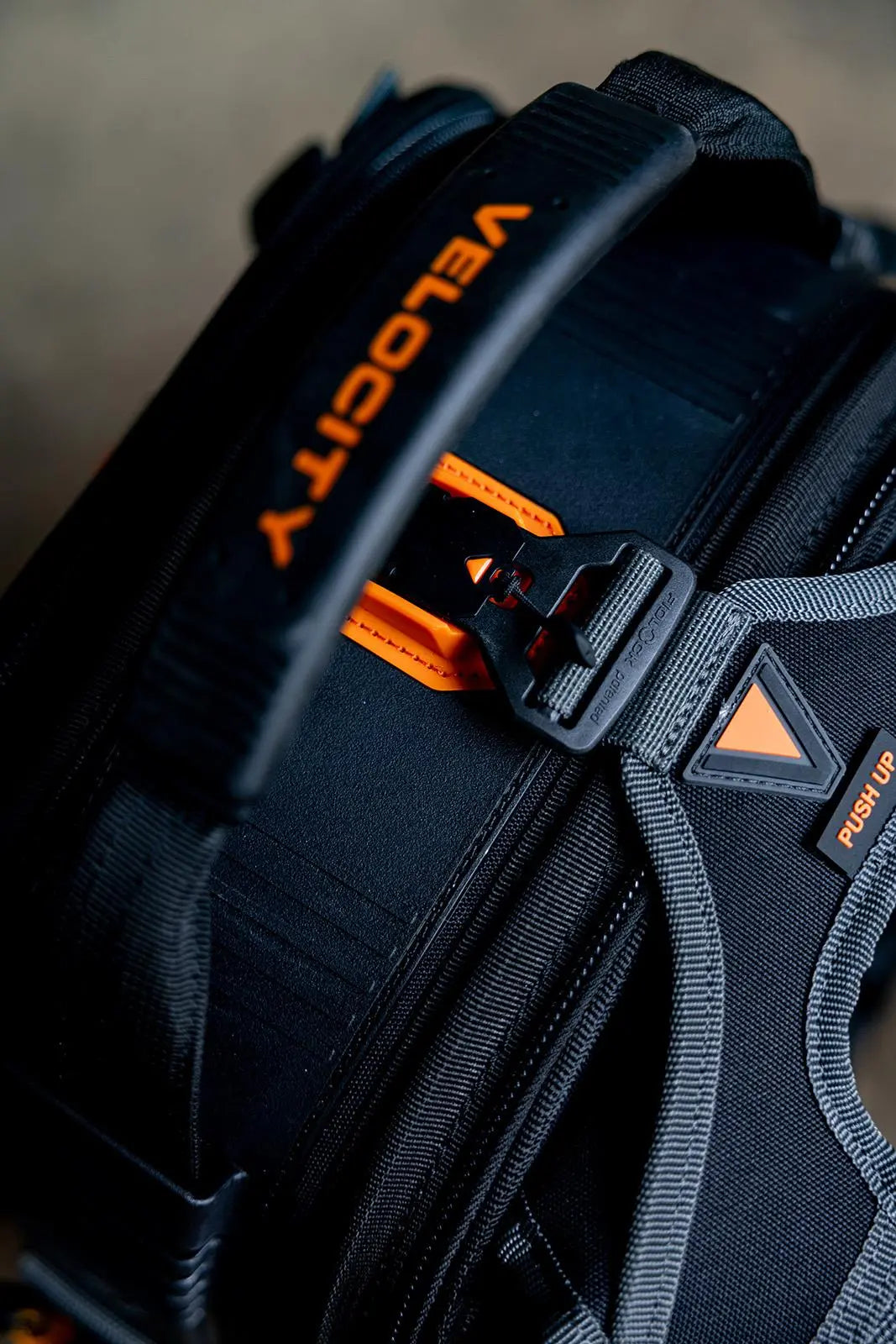 Velocity Rogue 50 Backpack Black Connect Compatible BP-50-B-C White Rose Tools