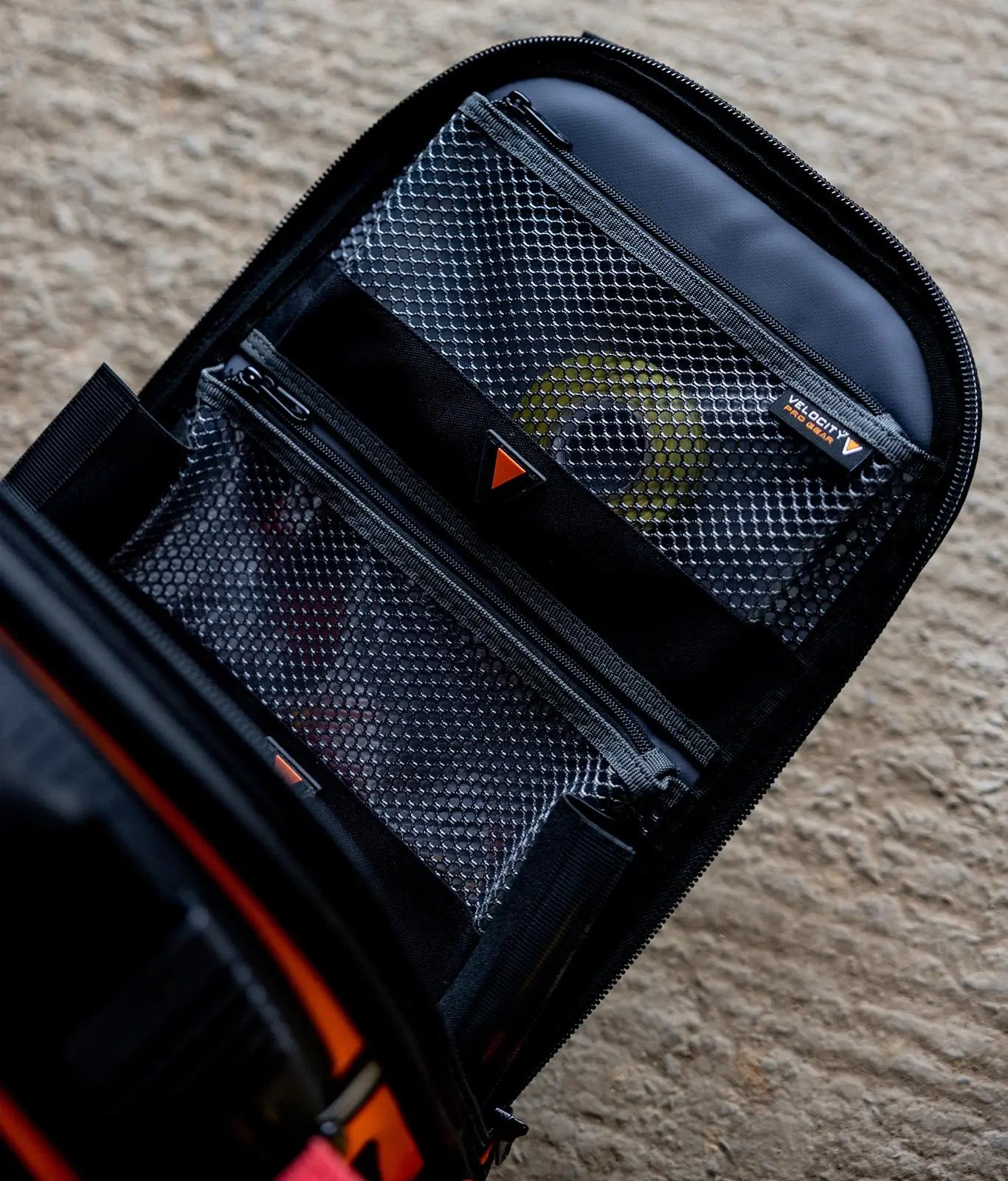 Velocity Rogue 50 Backpack Orange Connect Compatible BP-50-O-C White Rose Tools