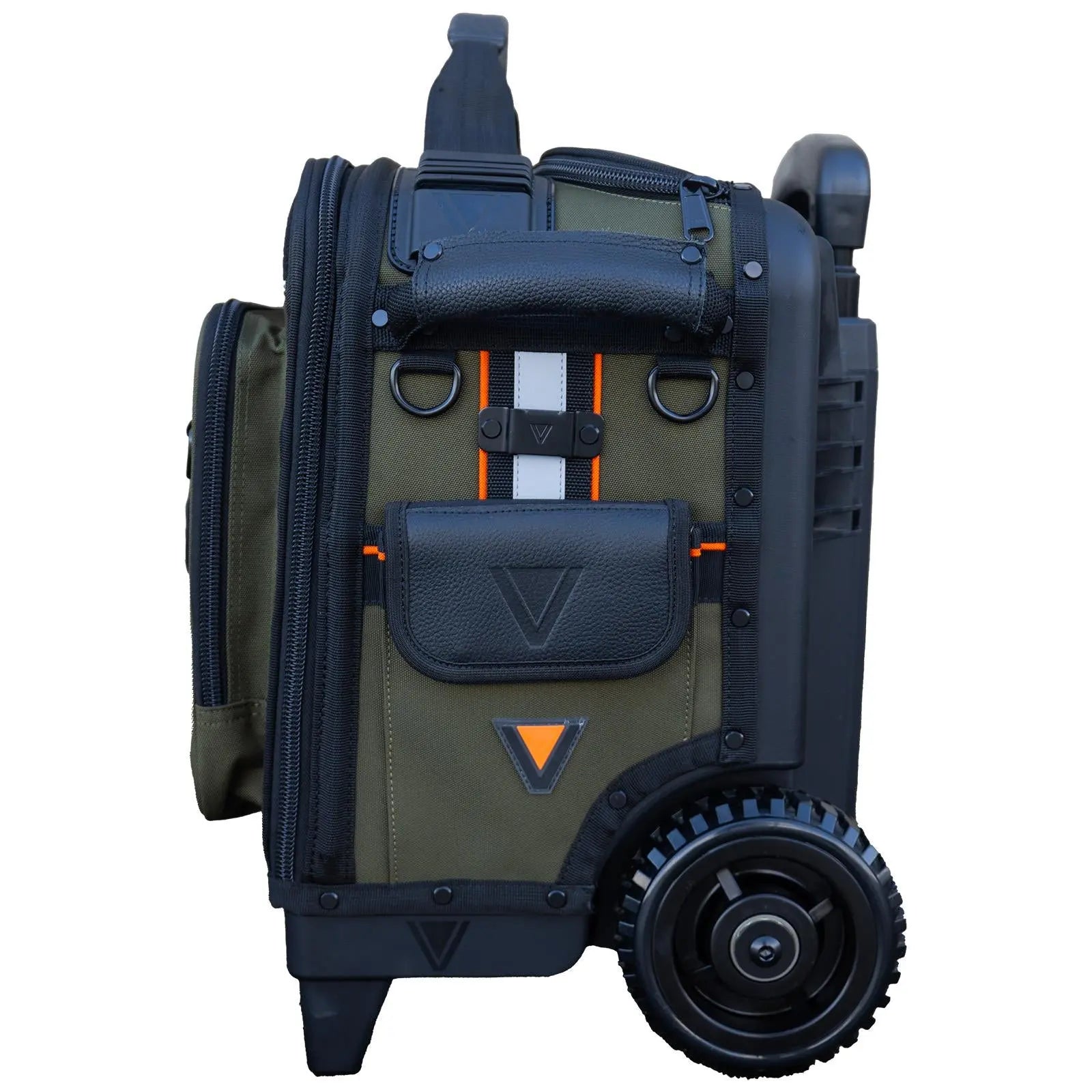 Velocity Rogue 600 Wheeler Ranger Green The World's First Trackable Tool Bag WB-600-G-C White Rose Tools