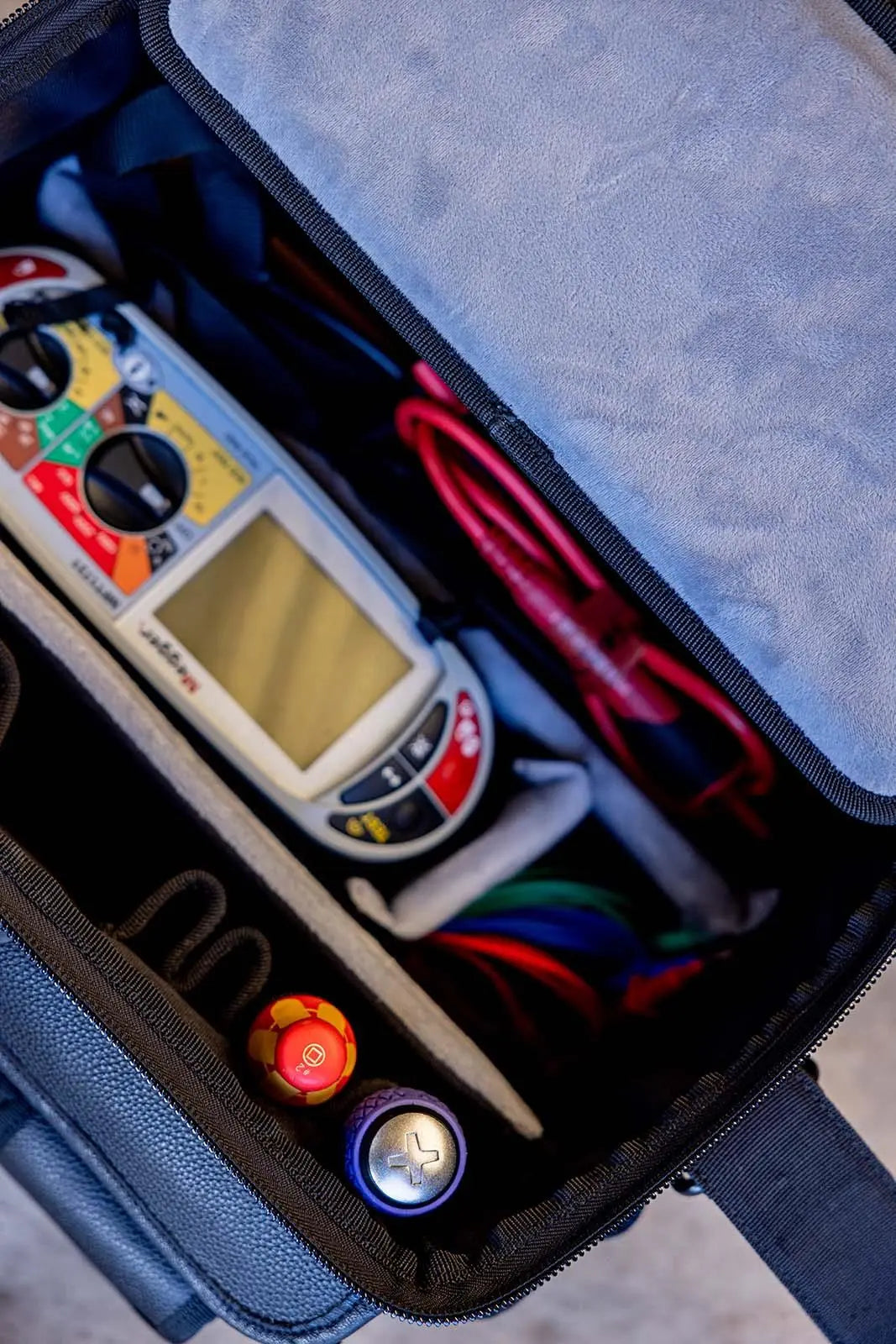 Velocity Rogue 75 Tester Bag Black Connect Compatible TB-75-B White Rose Tools
