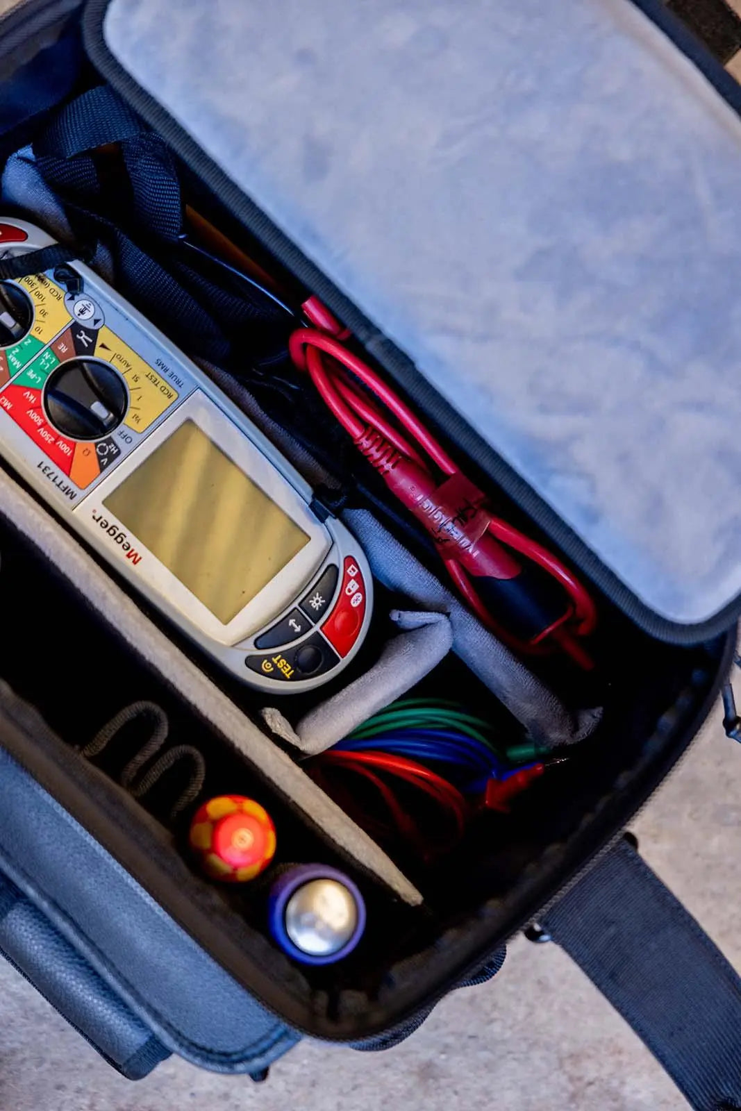 Velocity Rogue 75 Tester Bag Black Connect Compatible TB-75-B White Rose Tools