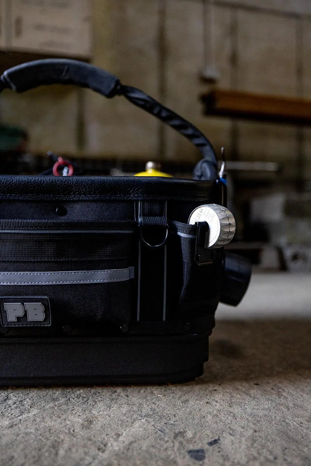 Velocity Rogue 80 PB Open Tote Soldering Bag Black Connect Compatible OT-80-B White Rose Tools