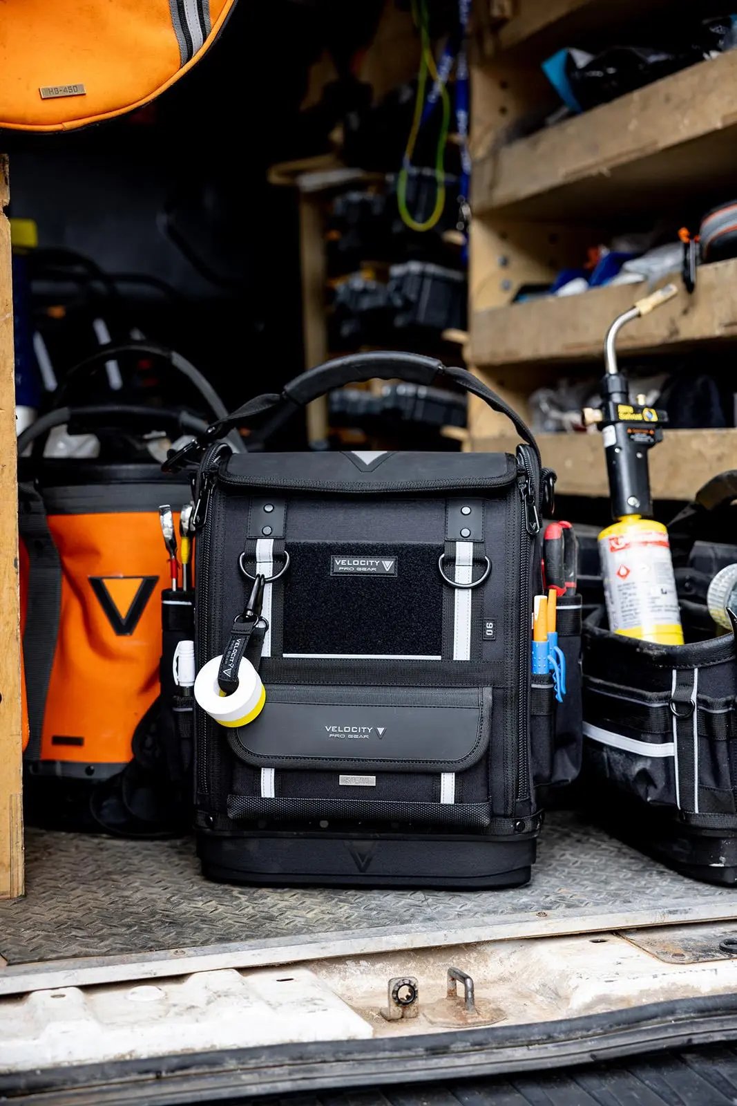 Velocity Rogue 90 Service Bag Shadow Black Connect Compatible SB-90-B White Rose Tools