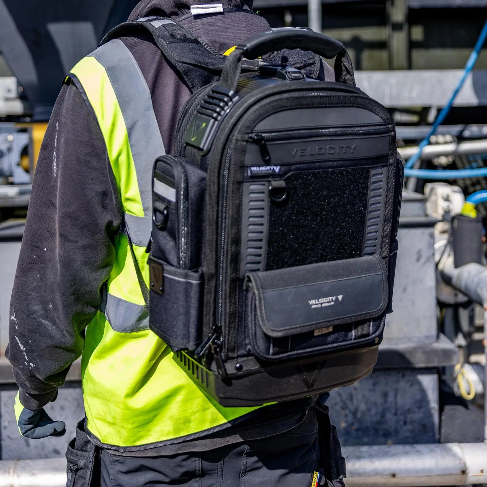 Velocity SB250 Stealth Backpack Shadow Black SBP-250 White Rose Tools