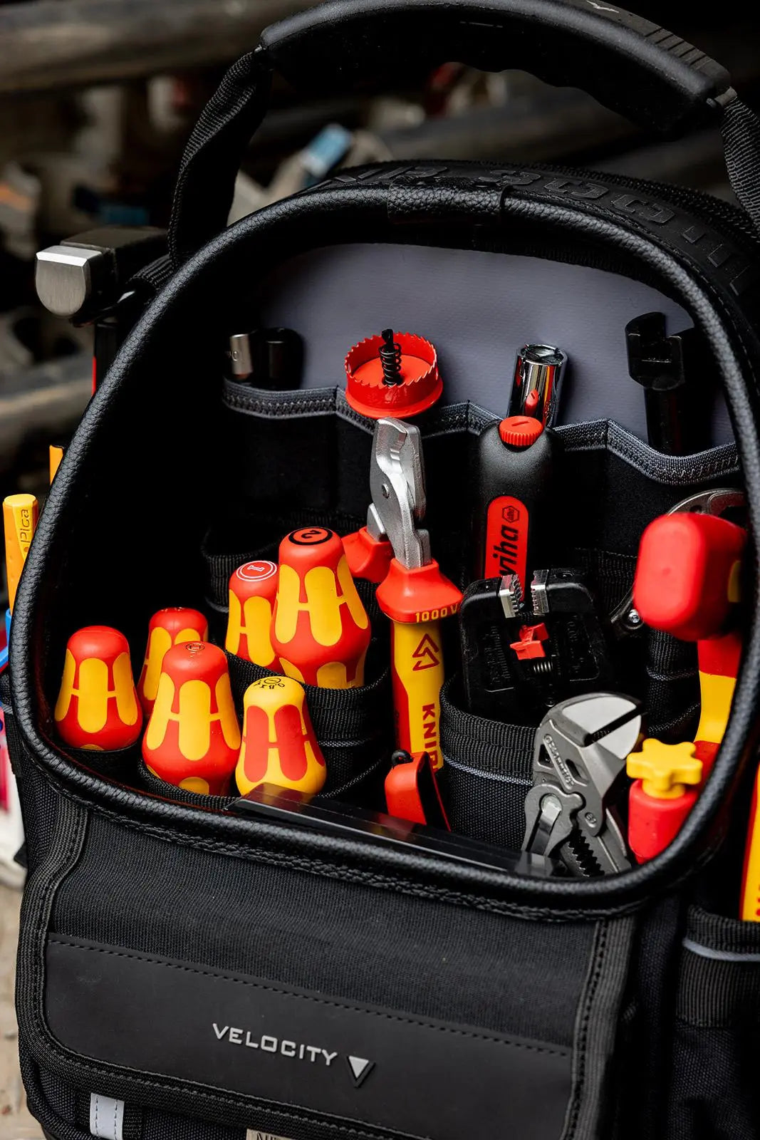 Velocity Stealth NB300 Service Bag Shadow Black Connect Compatible SB-300-B White Rose Tools