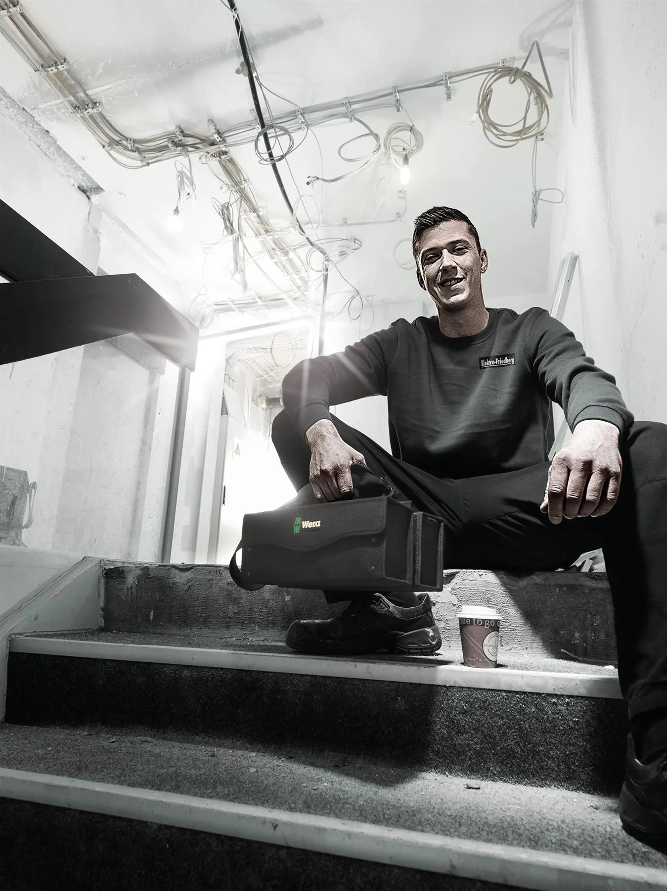 Wera 2go 3 Tool Box Container Storage White Rose Tools