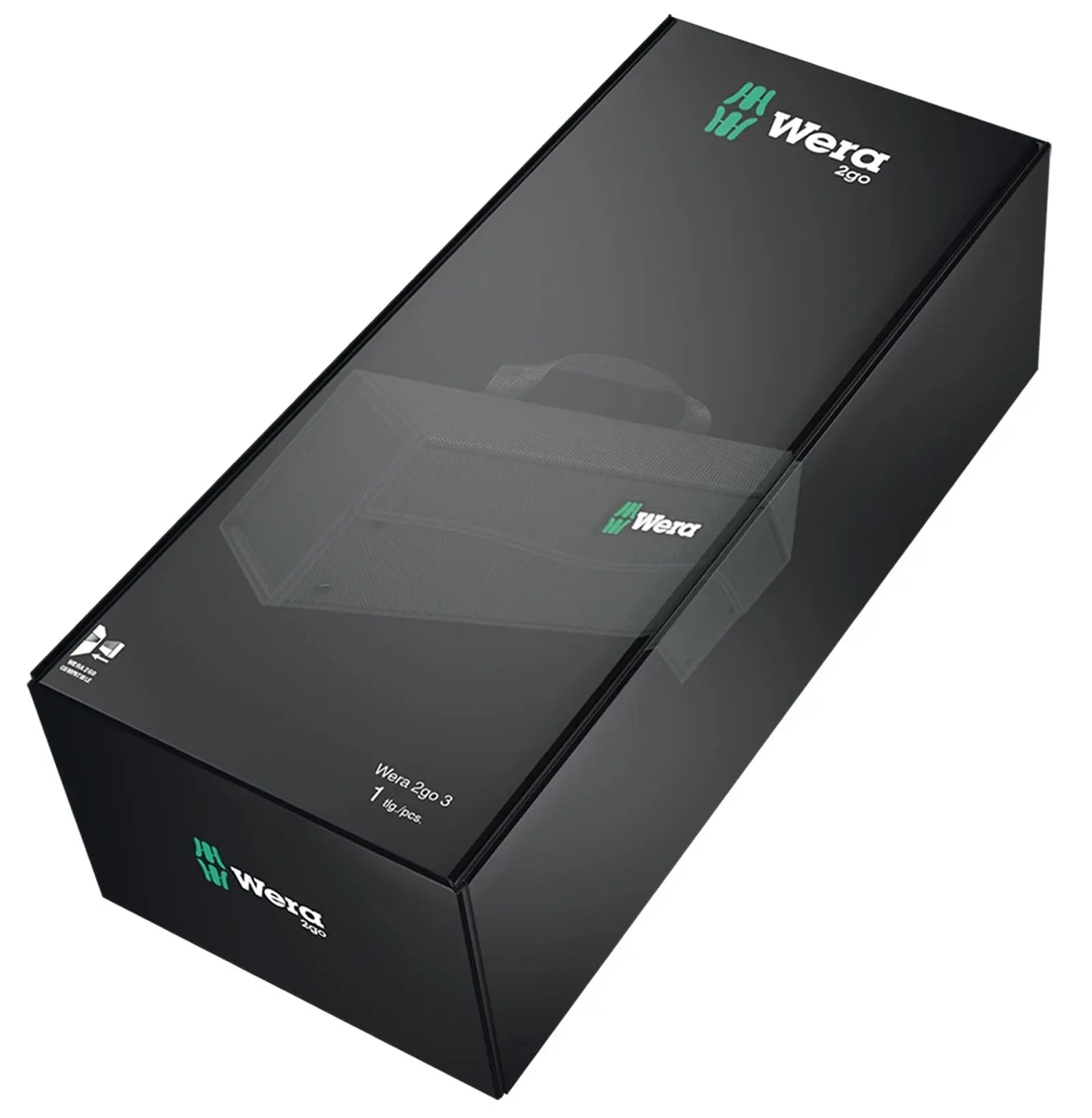 Wera 2go 3 Tool Box Container Storage White Rose Tools