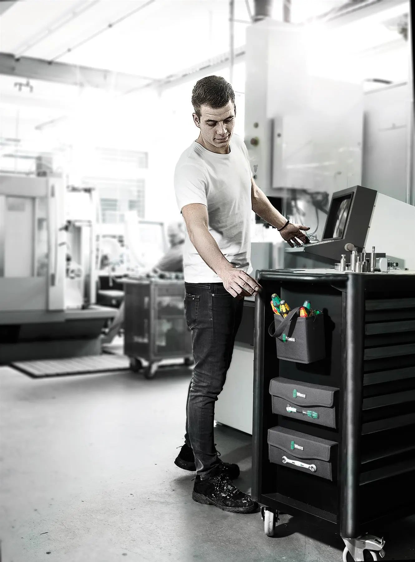 Wera 2go 4 Tool Quiver Storage White Rose Tools