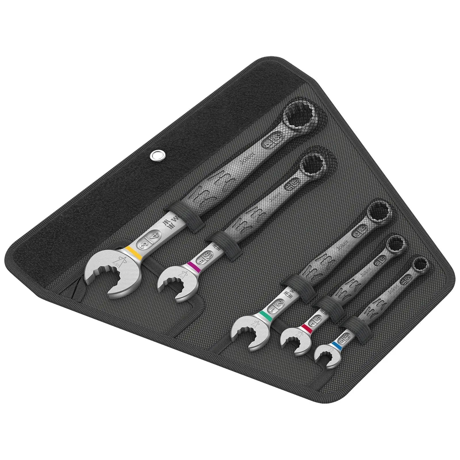 Wera 6003 Joker 5 Imperial Set 1 Combination Spanner Wrench 5 Piece 5/16"-3/4" in Case