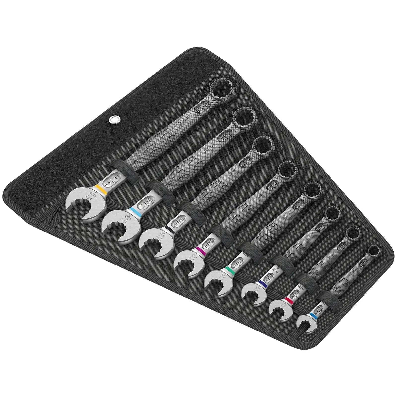Wera 6003 Joker 8 Imperial Set 1 Combination Spanner Wrench 8 Piece 5/16"-3/4" in Case