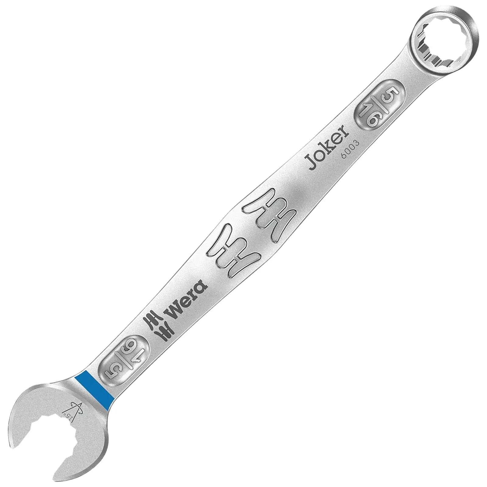 Wera 6003 Joker Combination Spanner Wrench Open End Ring Imperial