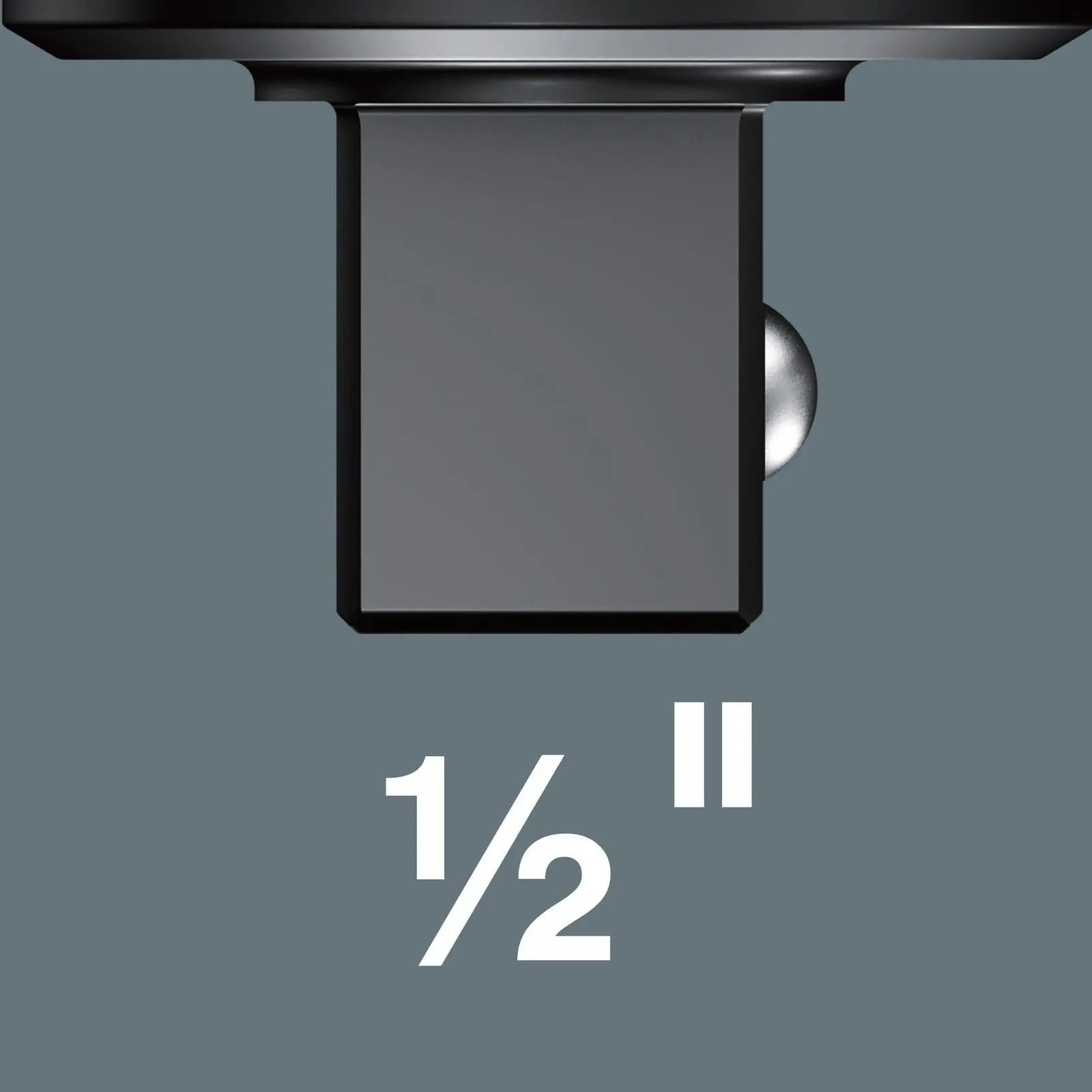 Wera 7783 C 1/2" Square Drive Insert for the Click-Torque X Series with 14x18mm Mounting White Rose Tools