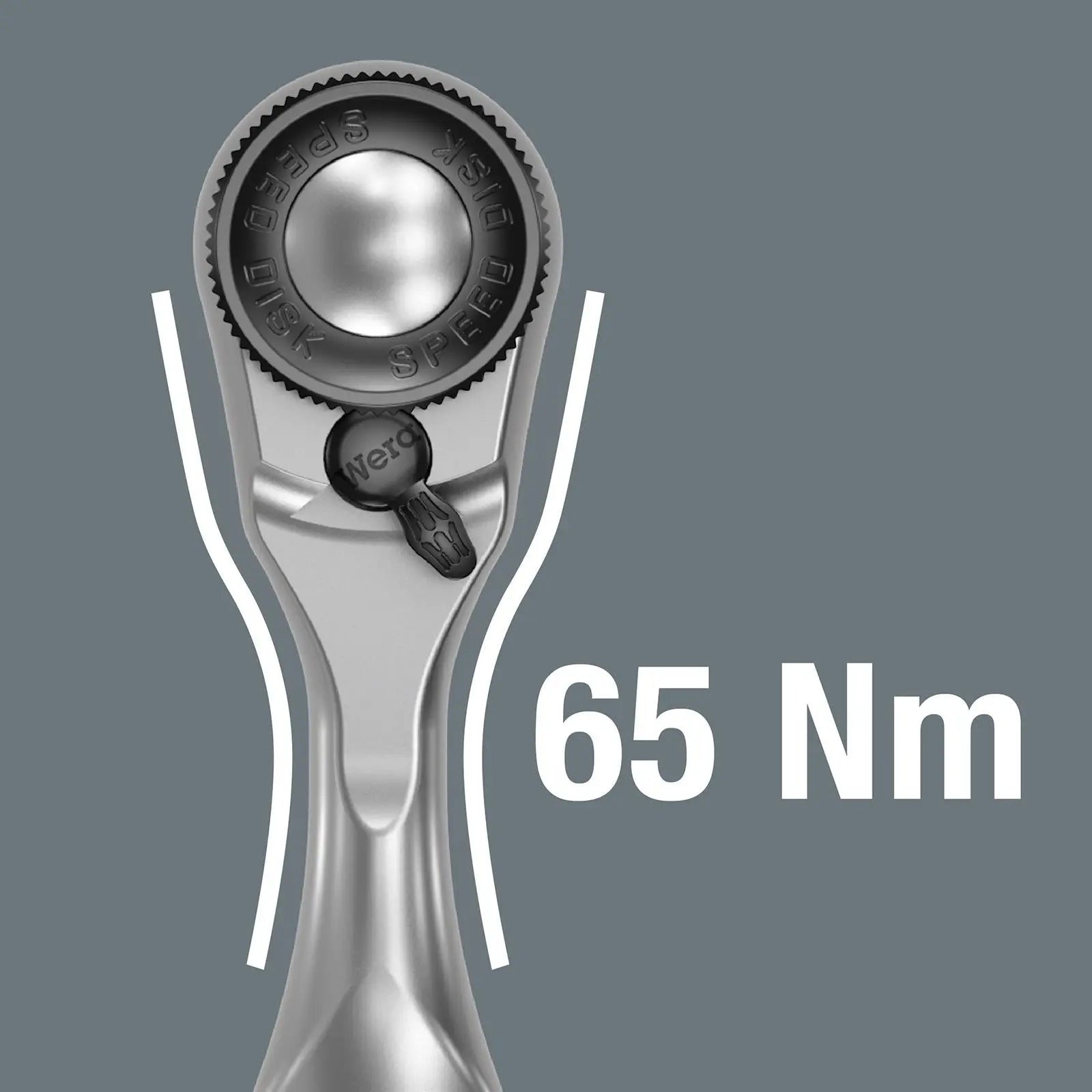 Wera 8008 A Zyklop Mini 3 Socket Ratchet Wrench Handle 1/4" Drive Fine Tooth