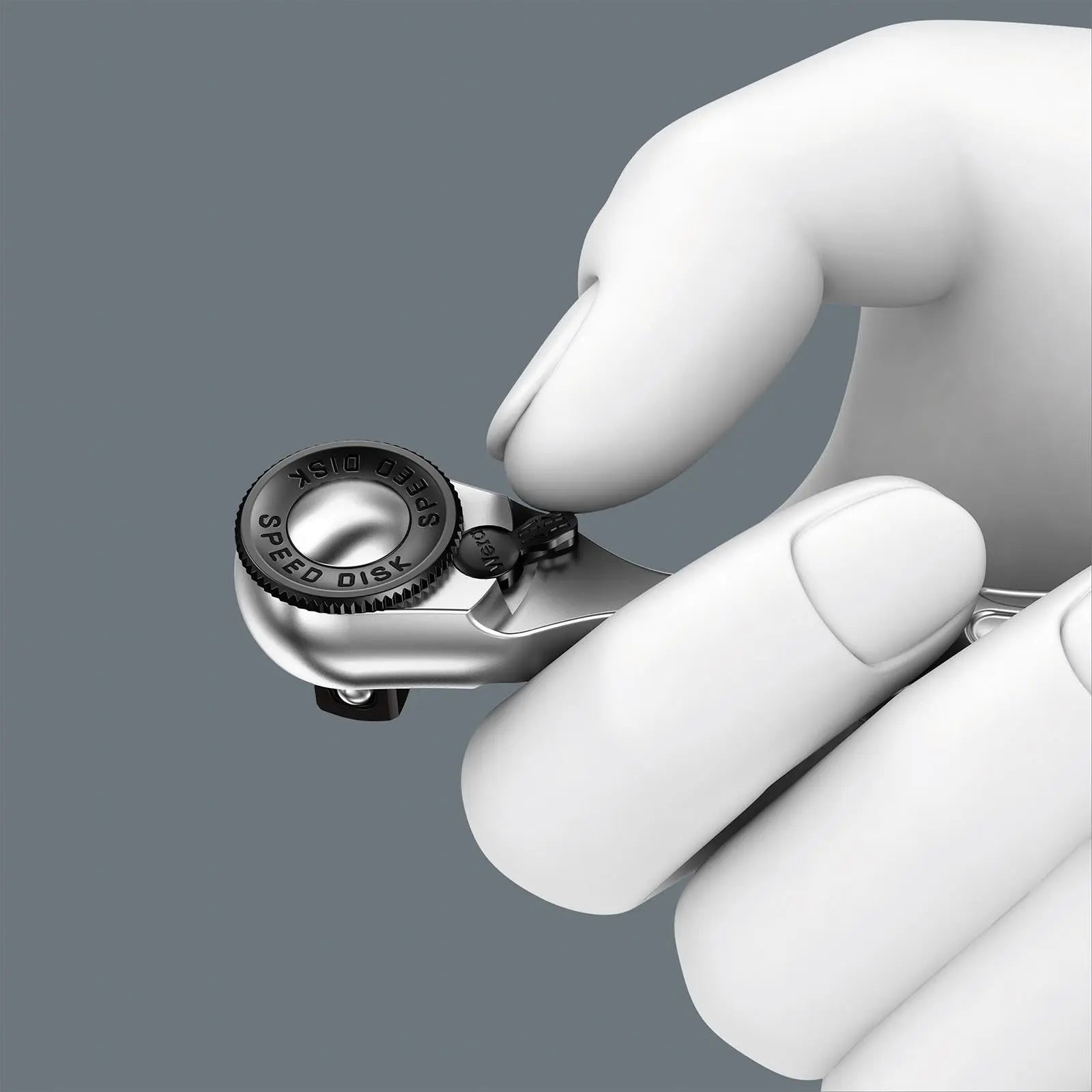 Wera 8008 A Zyklop Mini 3 Socket Ratchet Wrench Handle 1/4" Drive Fine Tooth