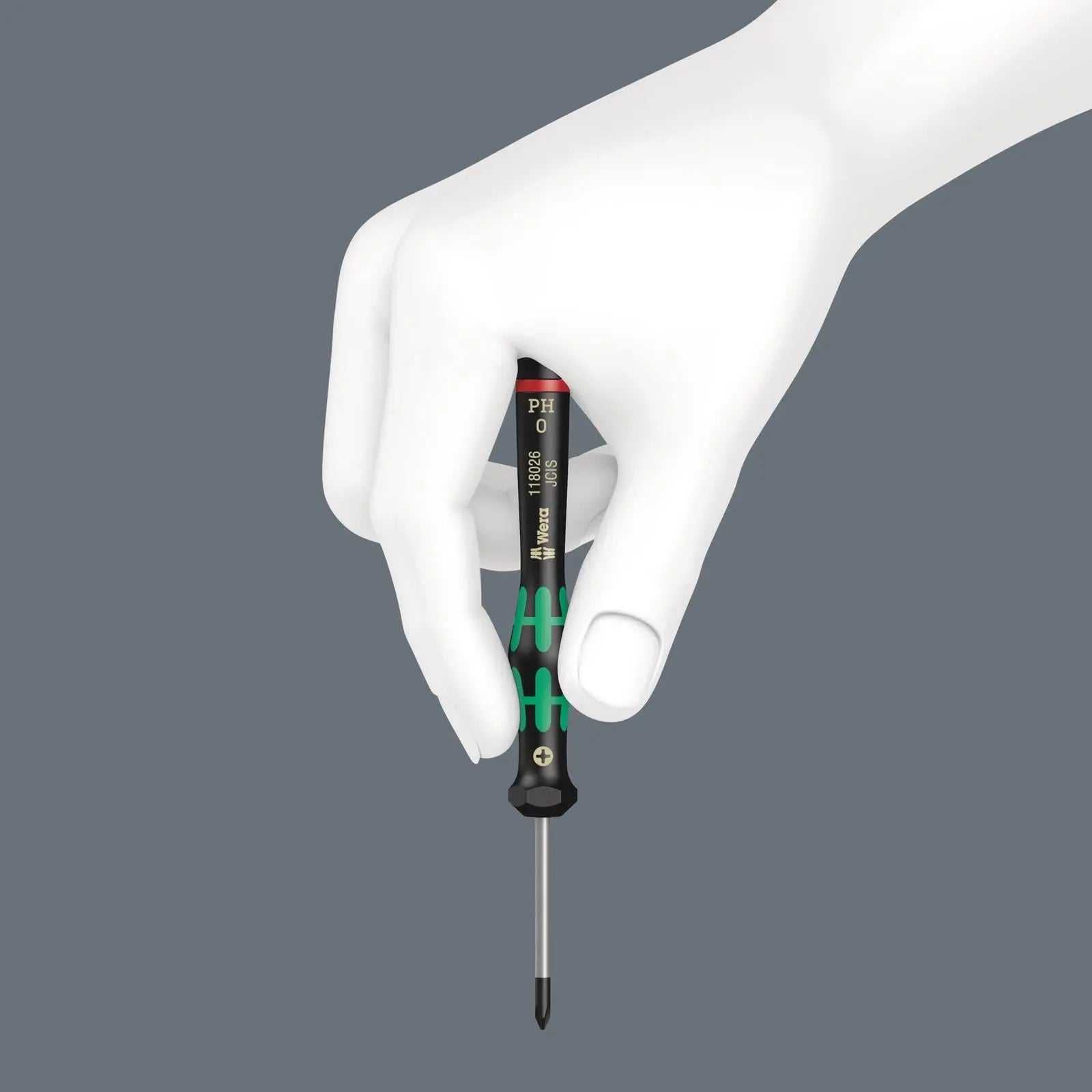 Wera 9716 Foam Insert Kraftform Micro Screwdriver Set 2 Precision Screwdrivers 13 Pieces White Rose Tools