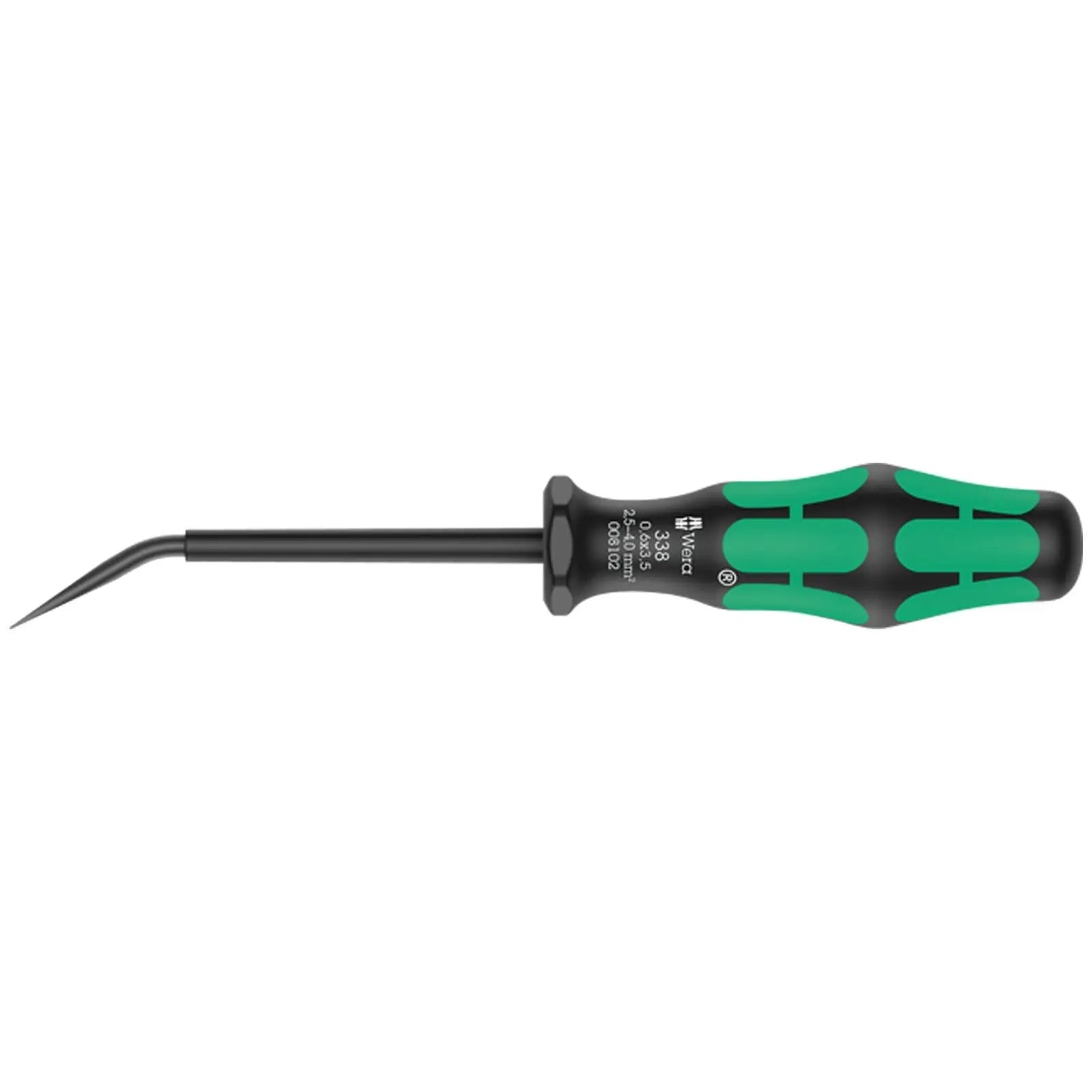 Wera Actuation Tool for Terminal Blocks Spring Cages 338 Slotted 3.5 x 0.6 x 81mm White Rose Tools