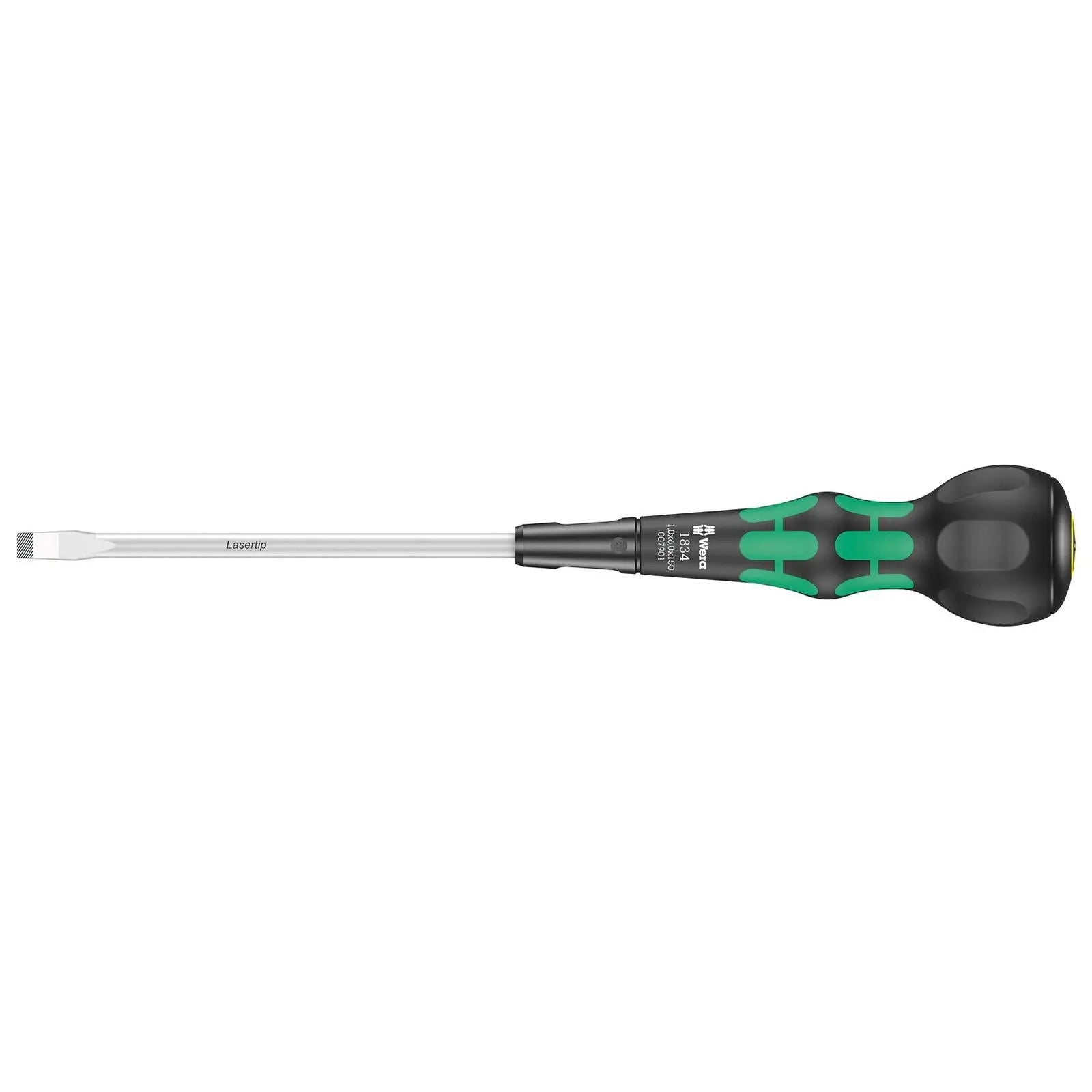 Wera Ball Grip Screwdriver Kraftform Handle Phillips Slotted Pozi - Choose Size White Rose Tools