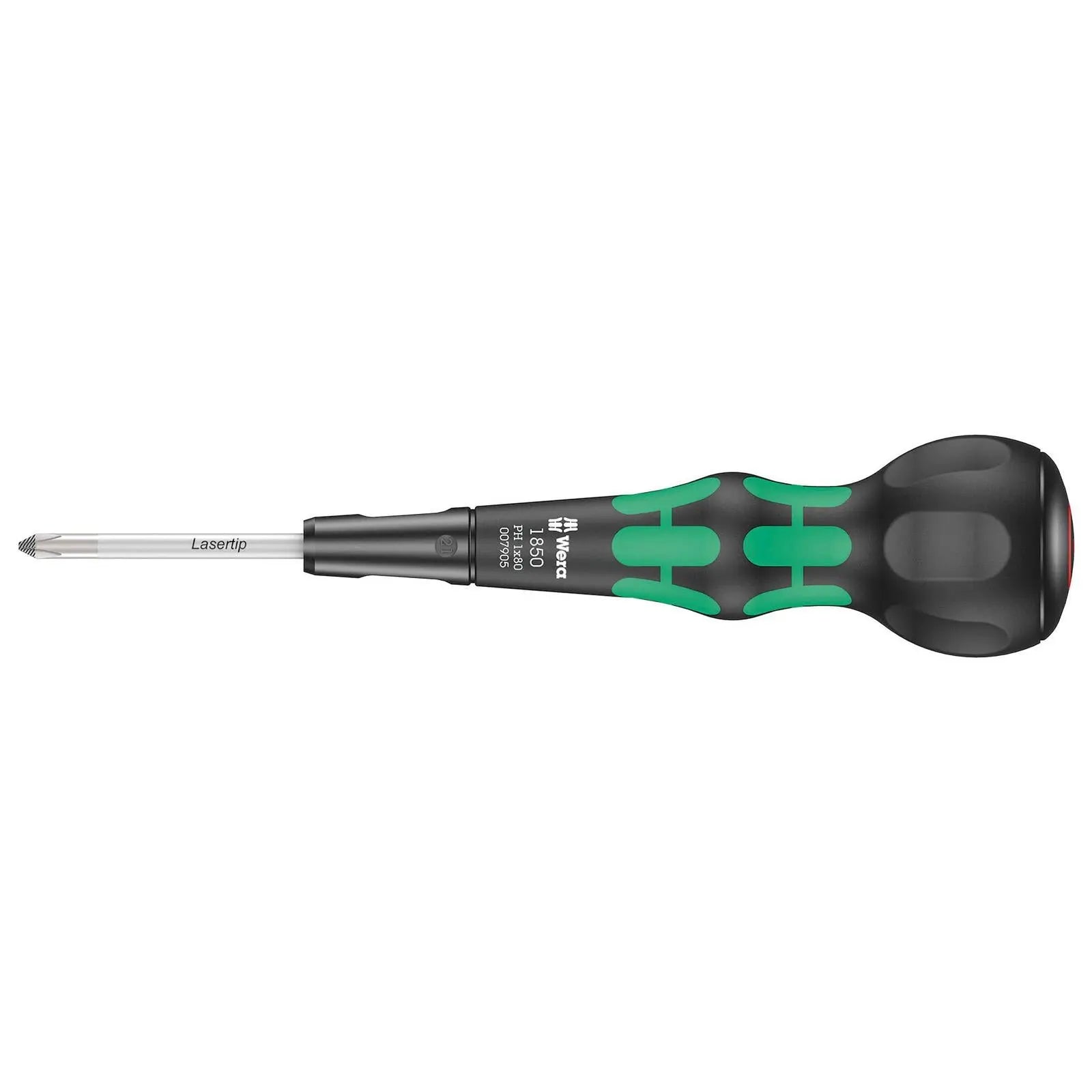 Wera Ball Grip Screwdriver Kraftform Handle Phillips Slotted Pozi - Choose Size White Rose Tools