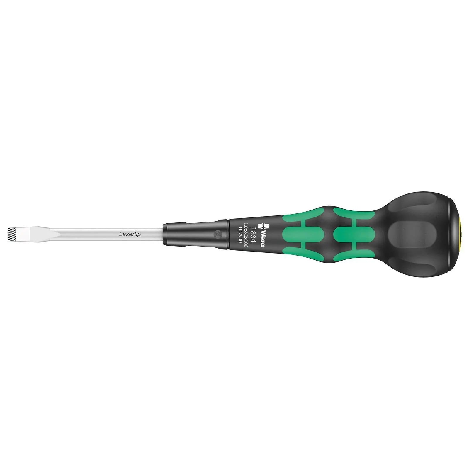 Wera Ball Grip Screwdriver Kraftform Handle Phillips Slotted Pozi - Choose Size White Rose Tools
