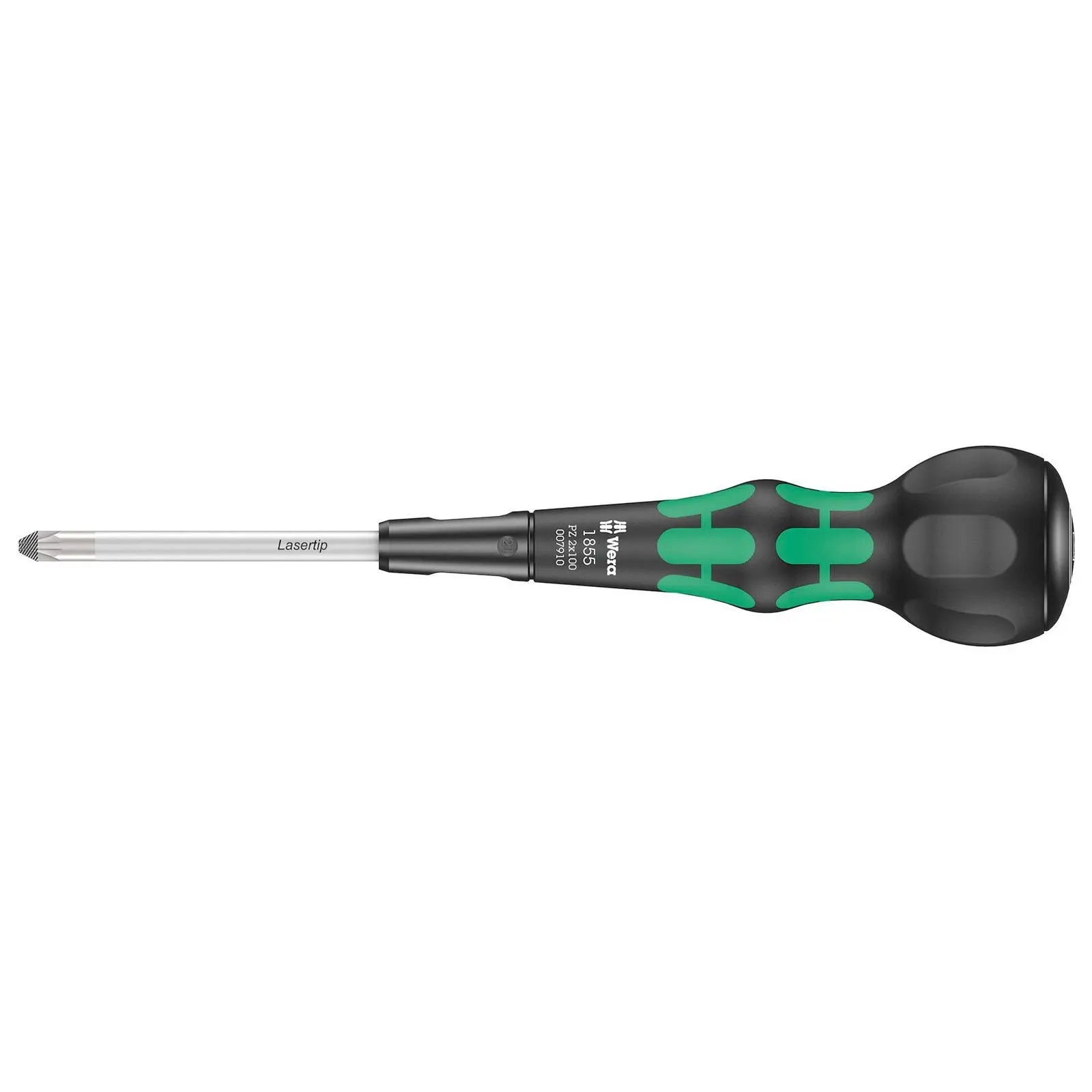 Wera Ball Grip Screwdriver Kraftform Handle Phillips Slotted Pozi - Choose Size White Rose Tools