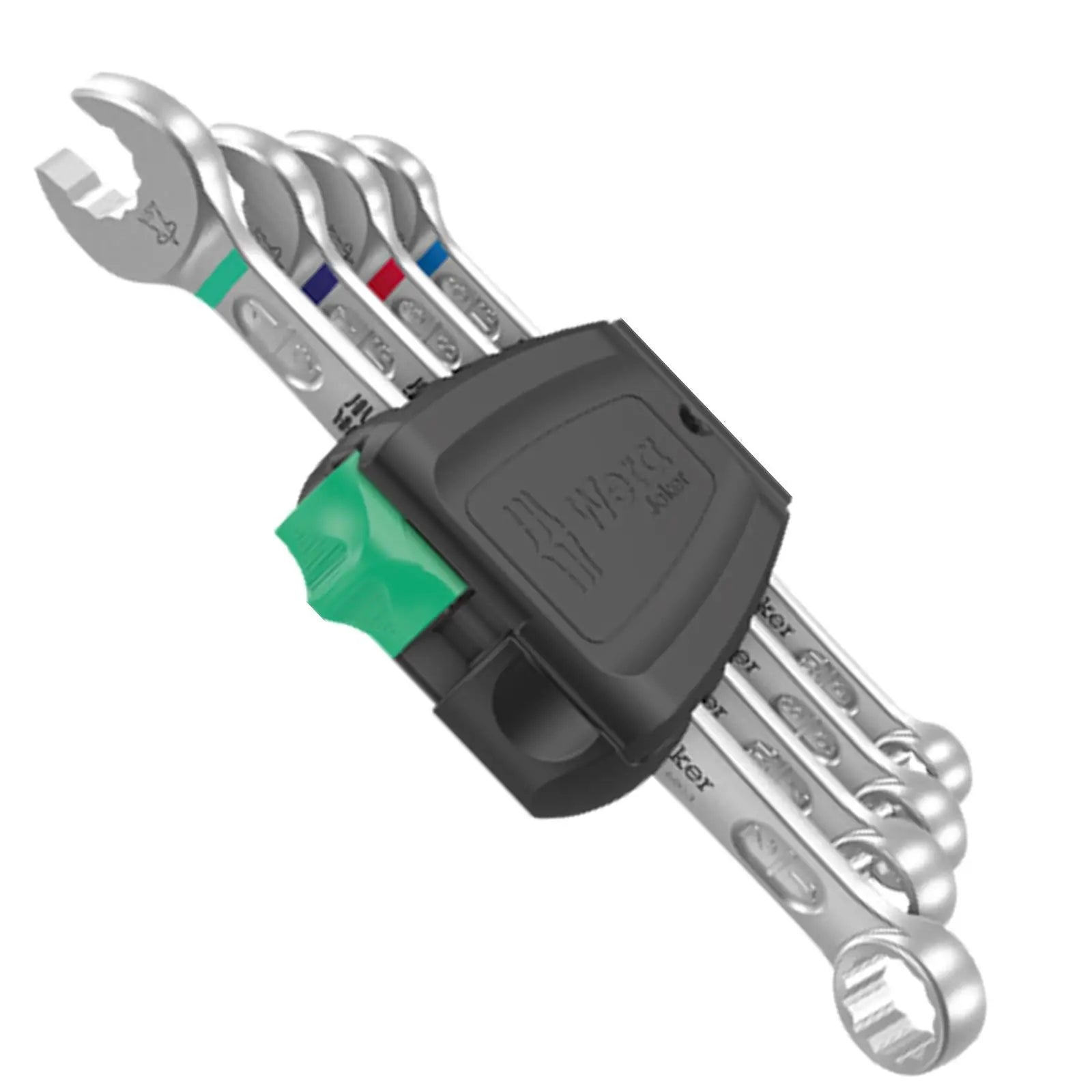 Wera Combination Spanner Wrench Set 6003 Joker 4 Set 1 Imperial 4 Piece 5/16"-1/2 White Rose Tools