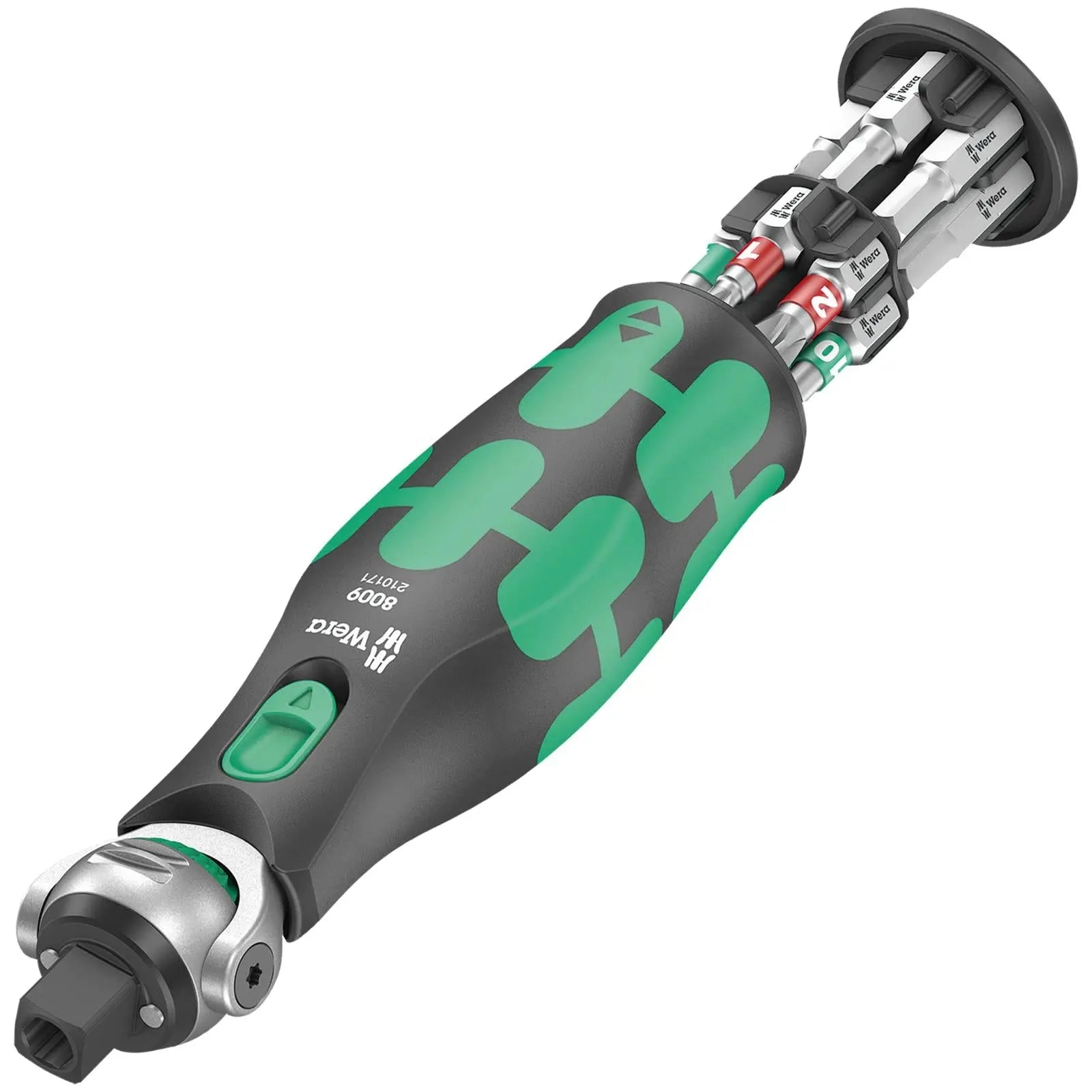 Wera Compact Screwdriver Socket Wrench Zyklop Pocket Imperial Set 1 13 Pieces 8009 3/8" Drive 1/4" Hex