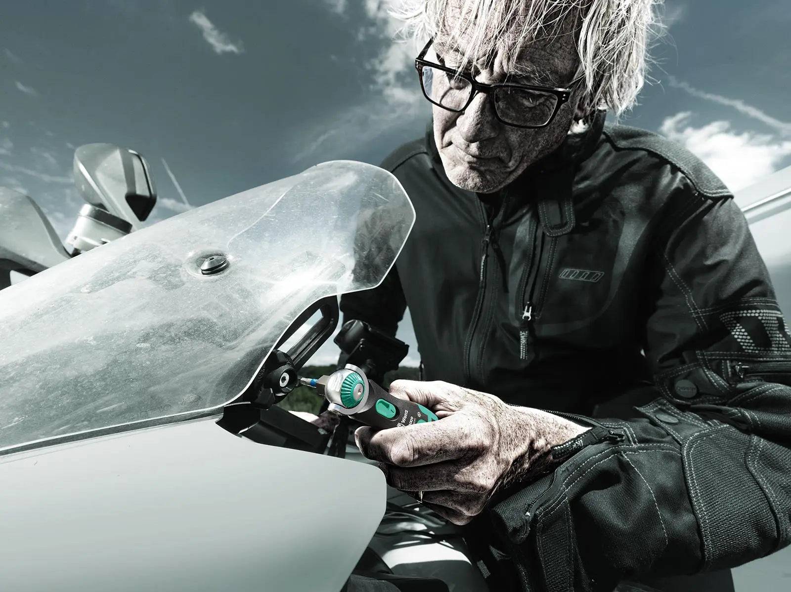 Wera Compact Screwdriver Socket Wrench Zyklop Pocket Imperial Set 1 13 Pieces 8009 3/8" Drive 1/4" Hex