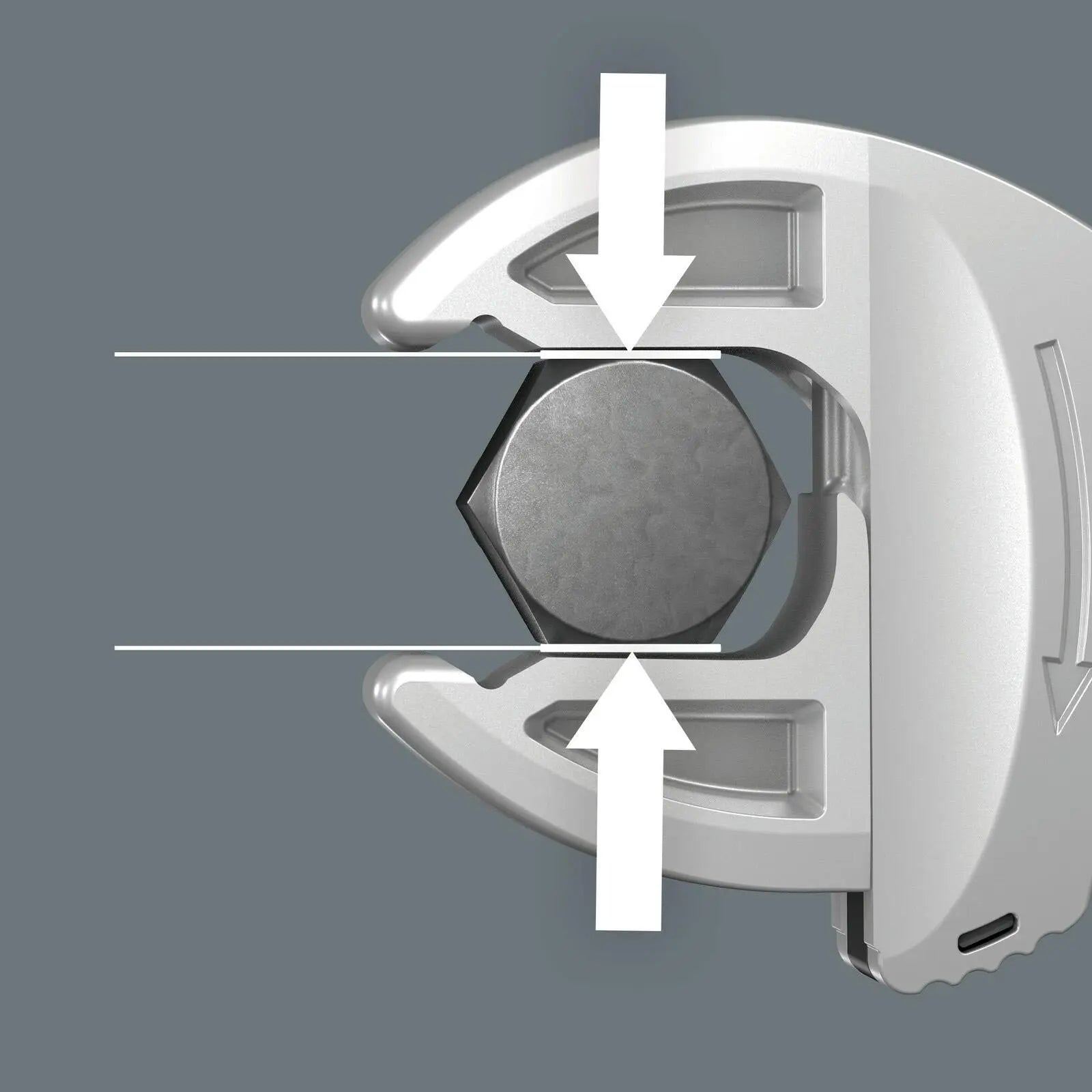 Wera Foam Insert 6004 Joker VDE Set 1 XS-L Adjustable Spanner Wrench 7-19mm Capacity 9734 4 Pieces White Rose Tools